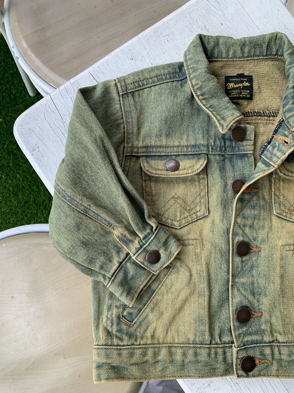 Wrangler Baby Collection Rusty Wrangler Jeans Jacket Size US XXS / EU 40 - 2 Thumbnail