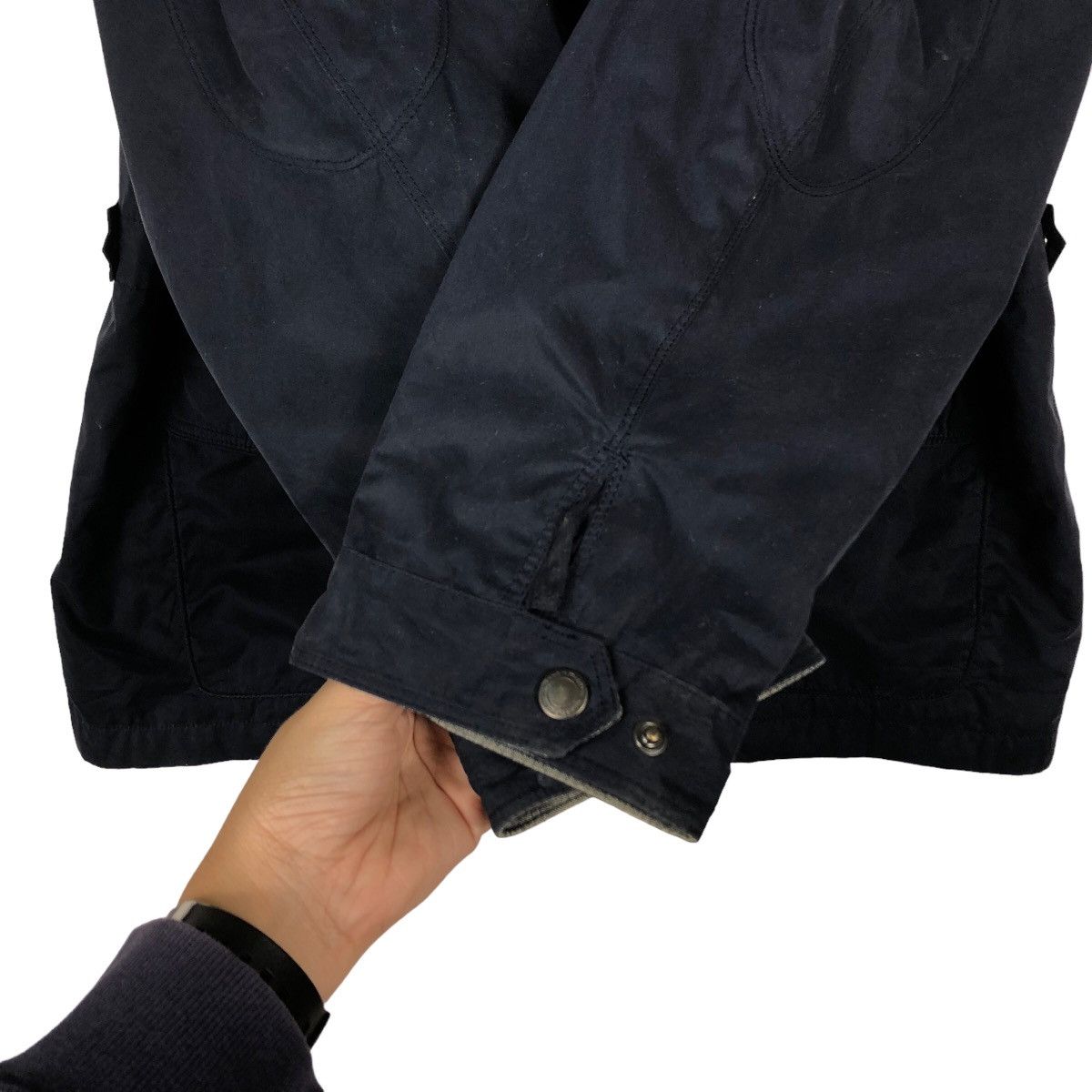 Japanese Brand 🔥90’s Kent in Traditional Inspector Chore Jacket Cargo Size US L / EU 52-54 / 3 - 12 Thumbnail