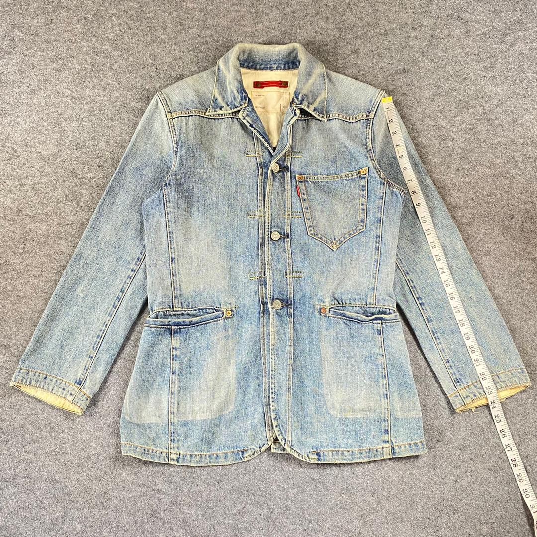 Levi's Vintage Clothing Vintage Levis Redloop Denim Jacket Size US M / EU 48-50 / 2 - 4 Thumbnail