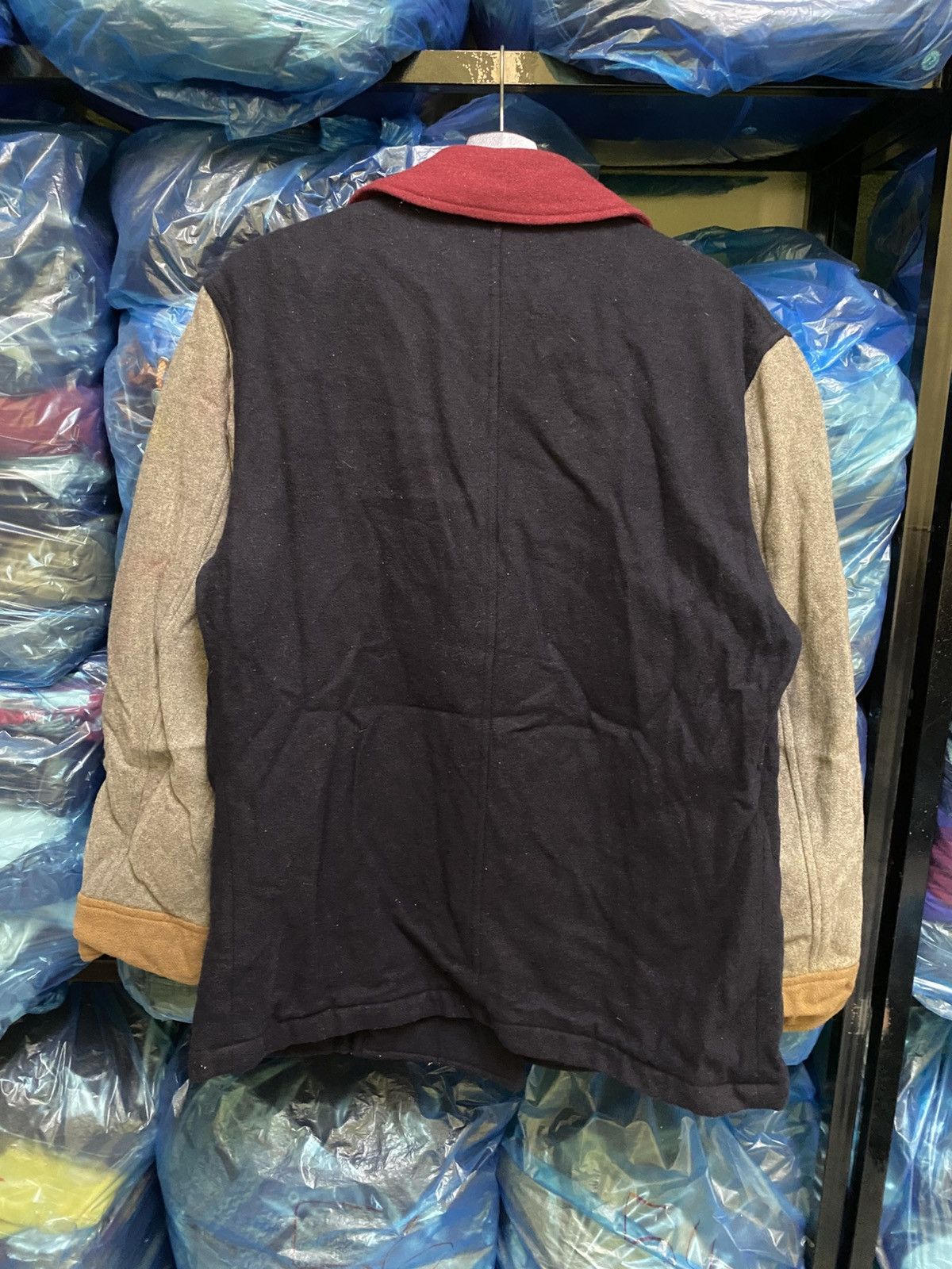 Japanese Brand VINTAGE 90S DEPT WOOL PEACOAT MADE IN JAPAN Size US S / EU 44-46 / 1 - 6 Thumbnail
