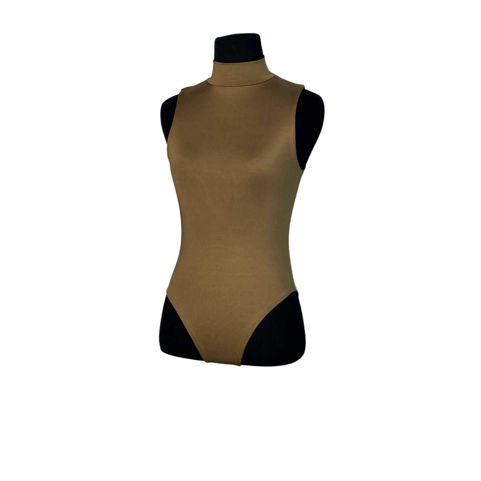 Forever 21 Forever 21 olive brown sleeveless bodysuit size Small Size S / US 4 / IT 40 - 10 Thumbnail