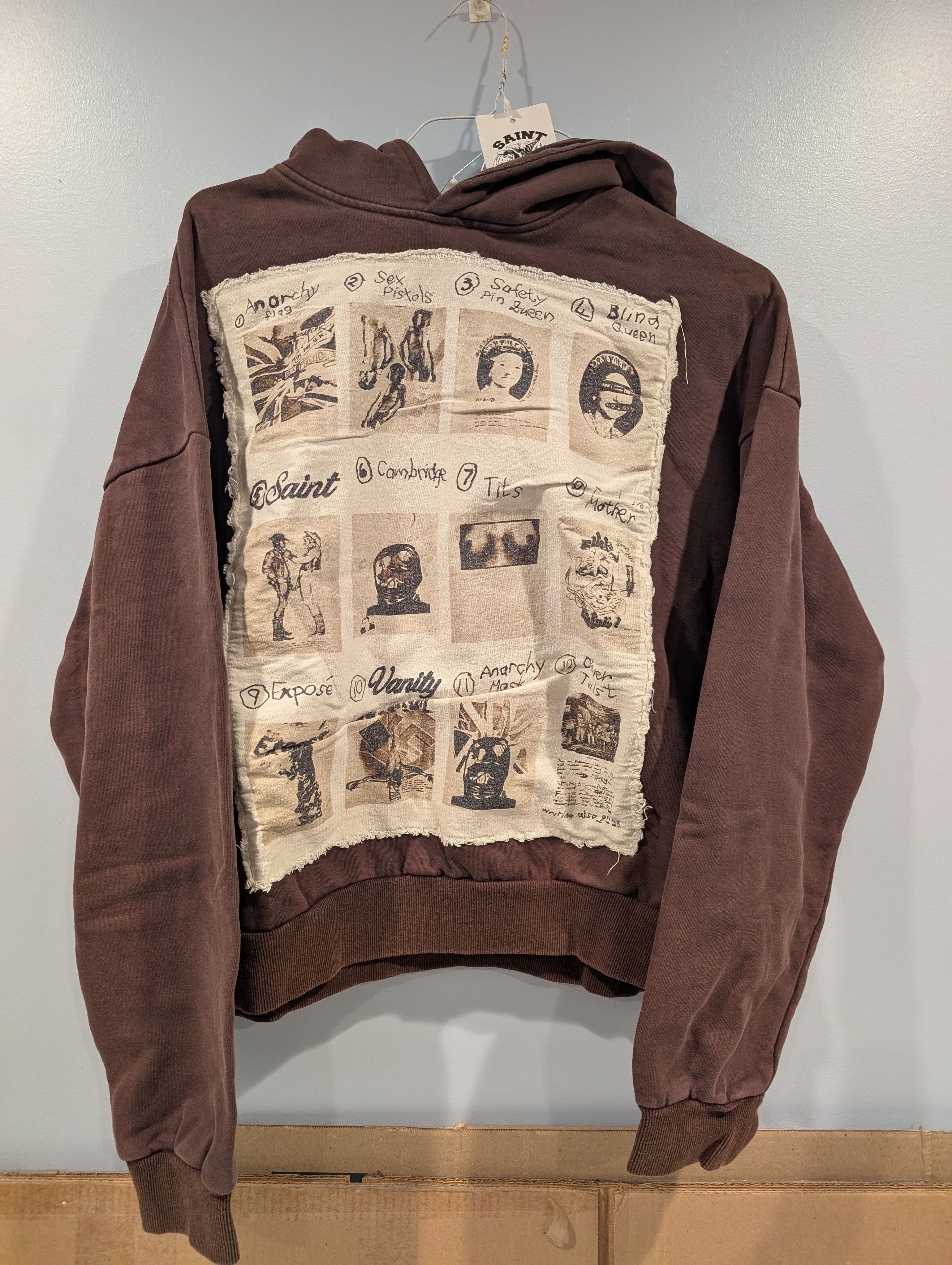 Saint Vanity Saint Vanity Van Life Cropped Hoodie size XL Size US XL / EU 56 / 4 - 1 Thumbnail