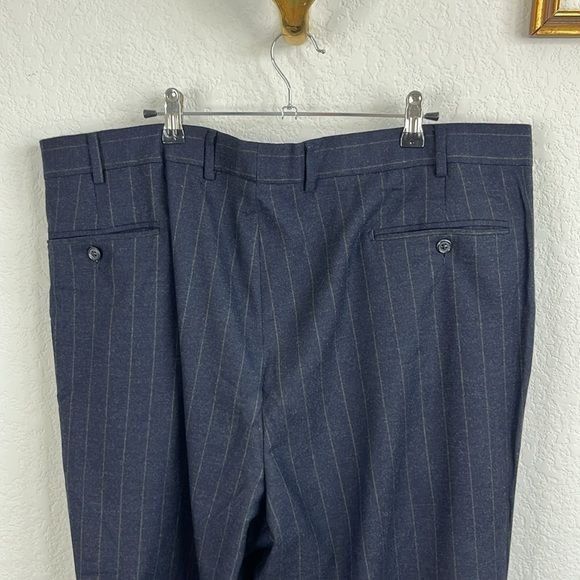 Ermenegildo Zegna Ermenegildo Zegna Cashmere Wool Pinstriped Cuffed 5 Pocket P Size 42R - 5 Thumbnail