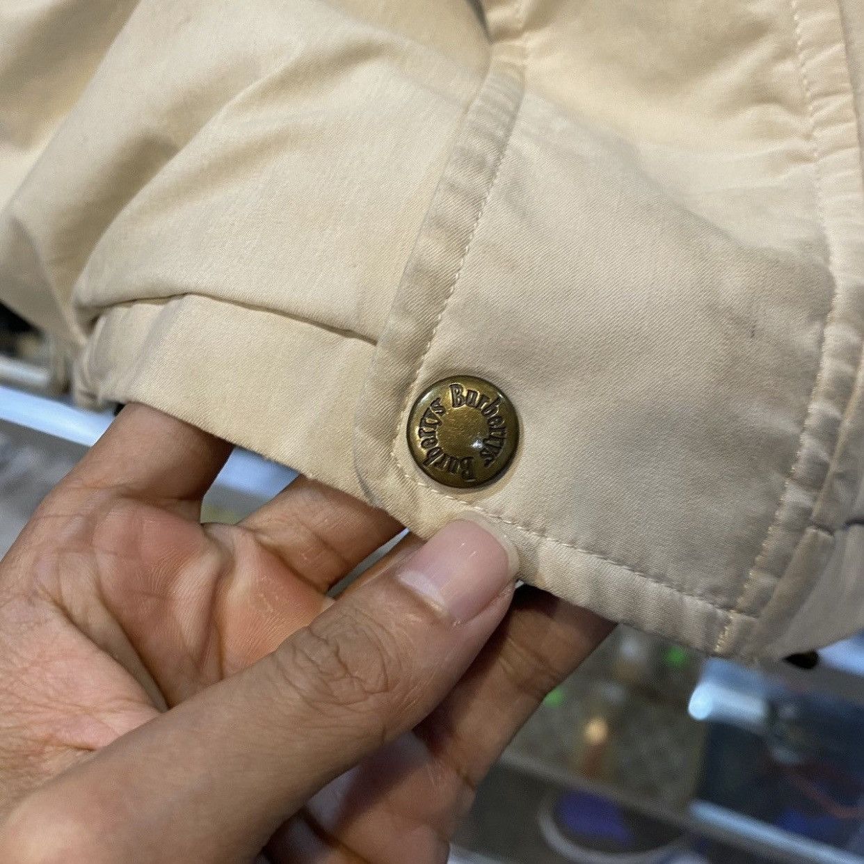 Burberry Vintage Burberry Multi-Pocket Field Jacket Beige Men’s M Size US M / EU 48-50 / 2 - 9 Thumbnail
