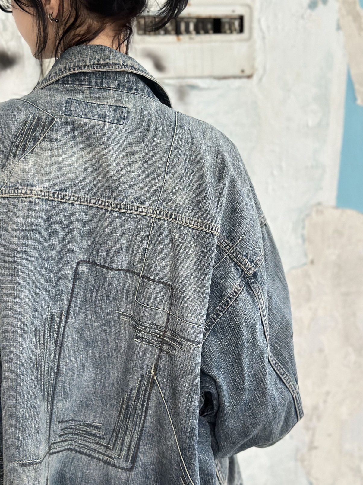 Phat Farm VTG Western Style Phat Farm Denim Jacket Size XL 90s USA Size US XL / EU 56 / 4 - 7 Thumbnail