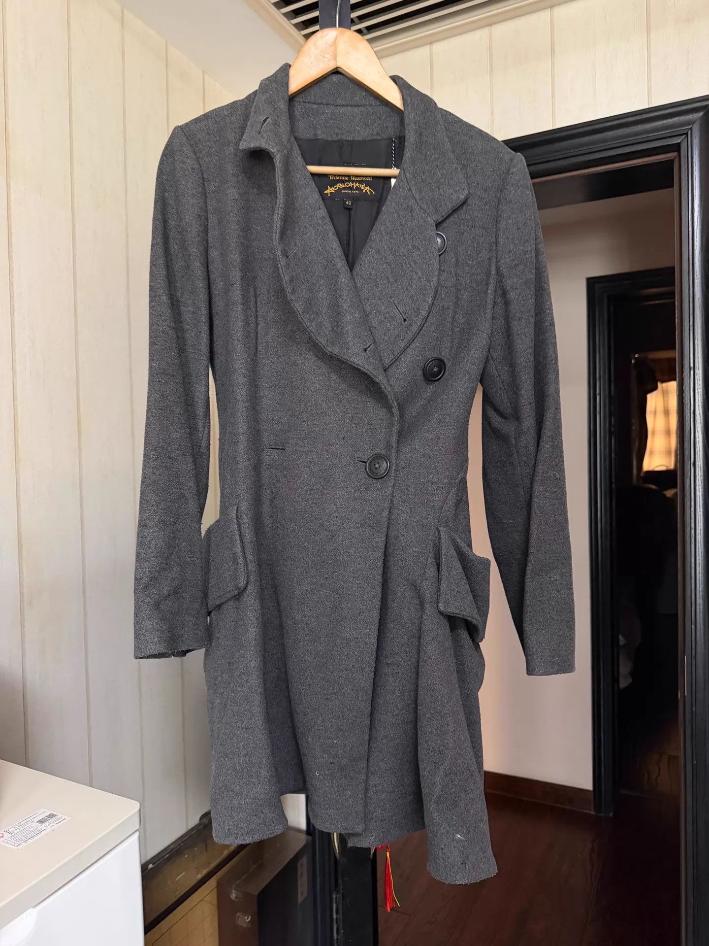 Vivienne Westwood Vivienne Westwood Wool Coat 42 Waist Cinched (Better) Size M / US 6-8 / IT 42-44 - 2 Thumbnail