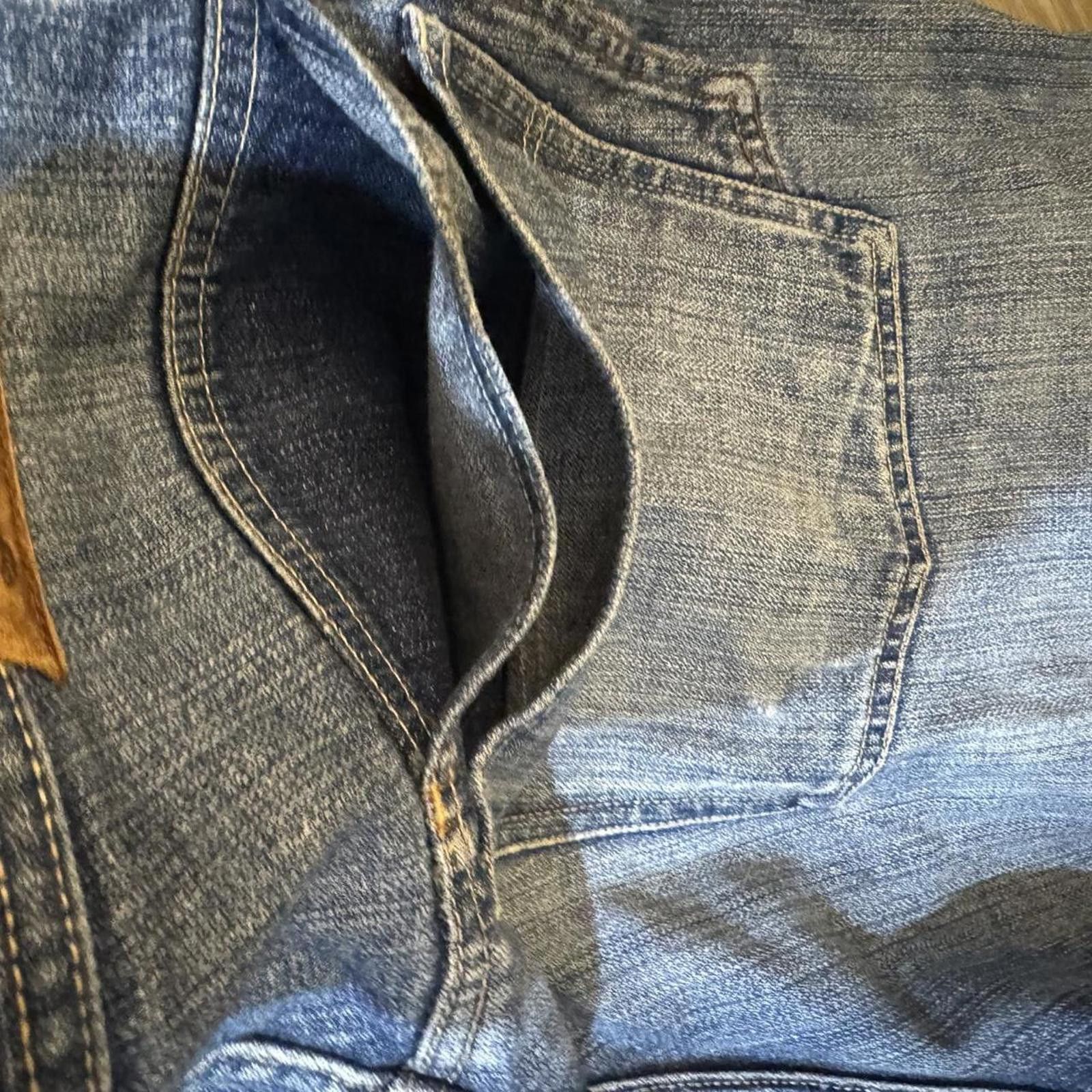 Sean John Vintage Sean John Baggy blue denim shorts jorts size 34 Size US 36 / EU 52 - 5 Thumbnail