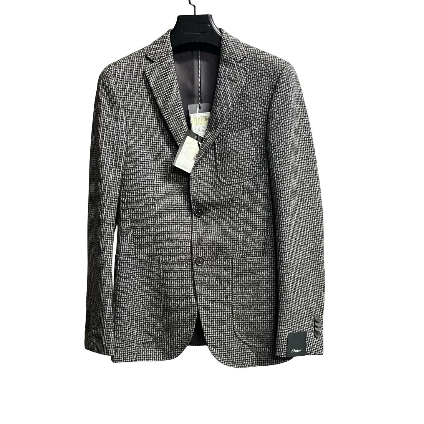 Z Zegna Z Zegna Wool Houndstooth Blazer 34R Size 34R - 1 Thumbnail