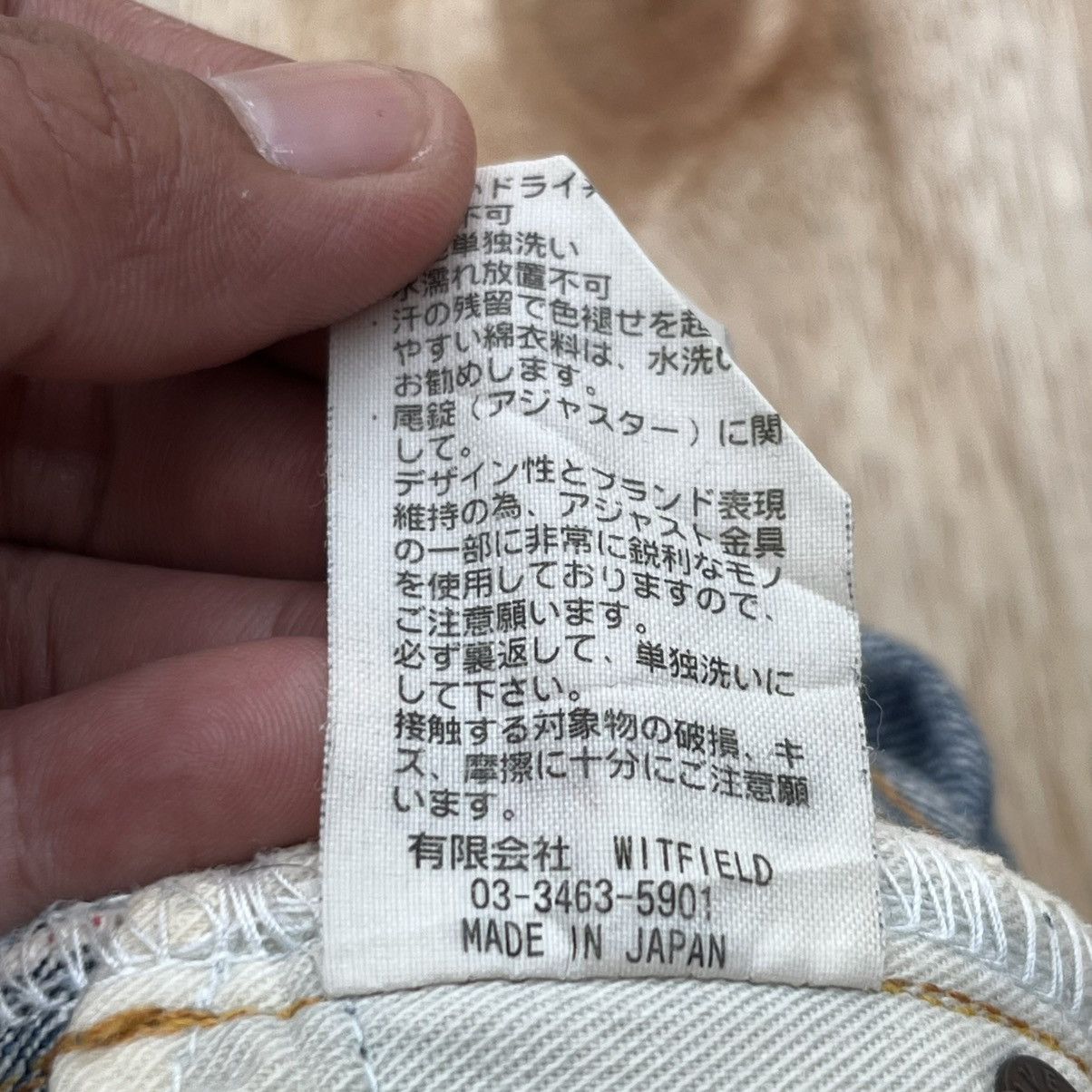 Mr. Olive Mr. OLIVE SELVEDGE DENIM PATCHWORK DISTRESSED JAPANESE BRAND Size US 29 - 5 Thumbnail