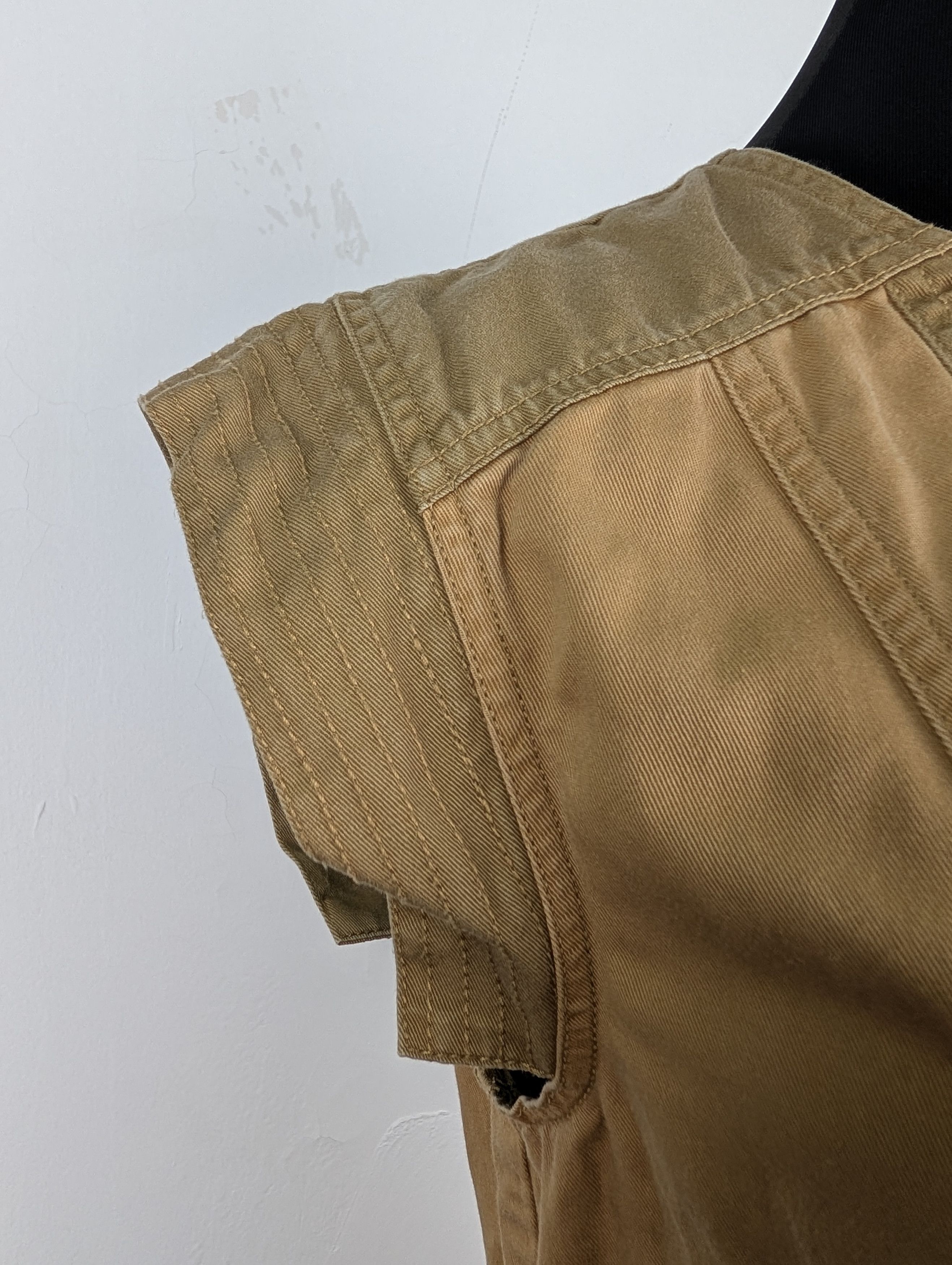 Ulla Johnson Ulla Johnson Khaki 2-Toned Patched Jumpsuit Size XS / US 0-2 / IT 36-38 - 5 Thumbnail