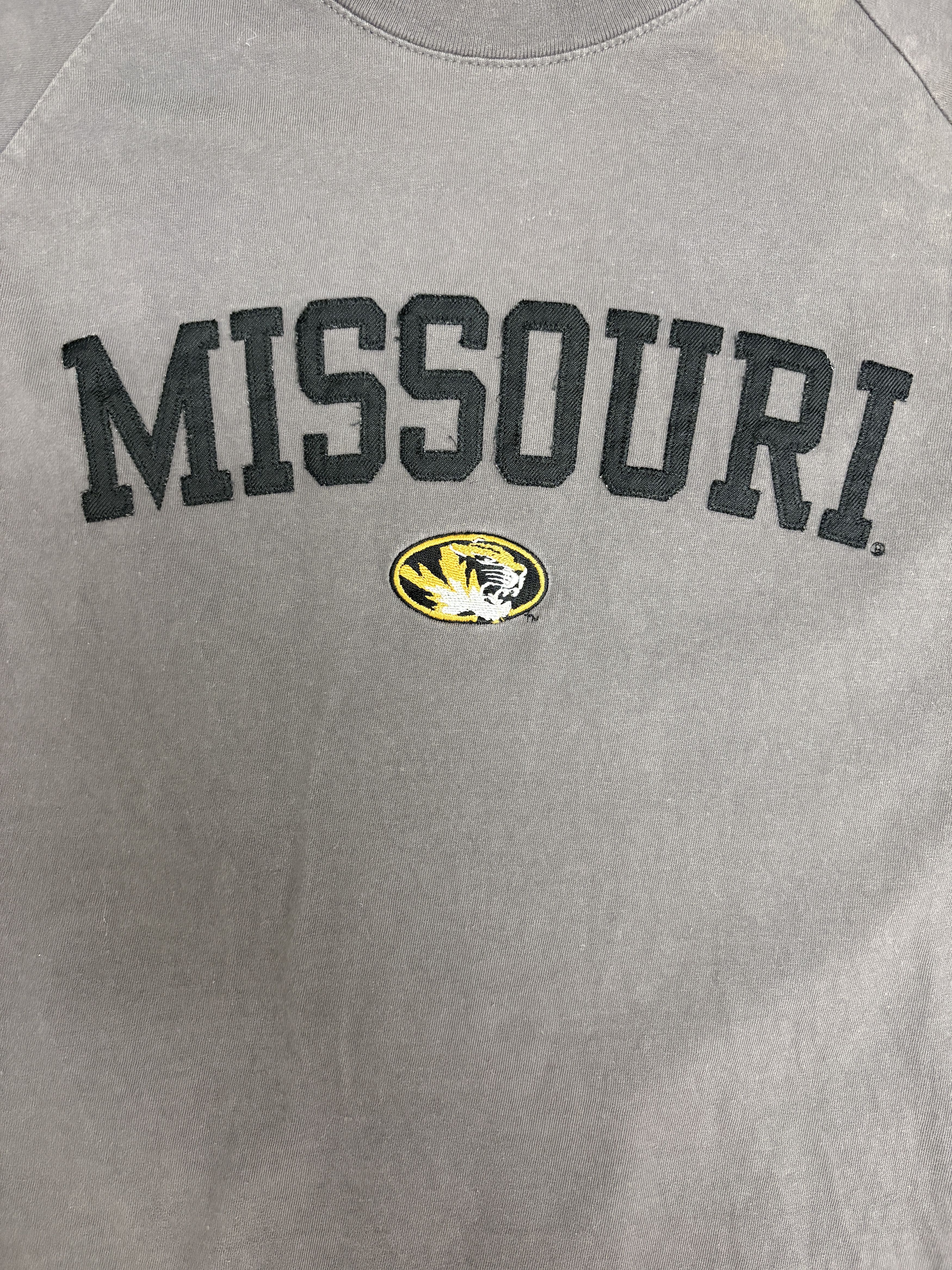 Vintage Missouri Tigers Embroidered Vintage Grey Long Sleeve Shirt Size US L / EU 52-54 / 3 - 2 Thumbnail