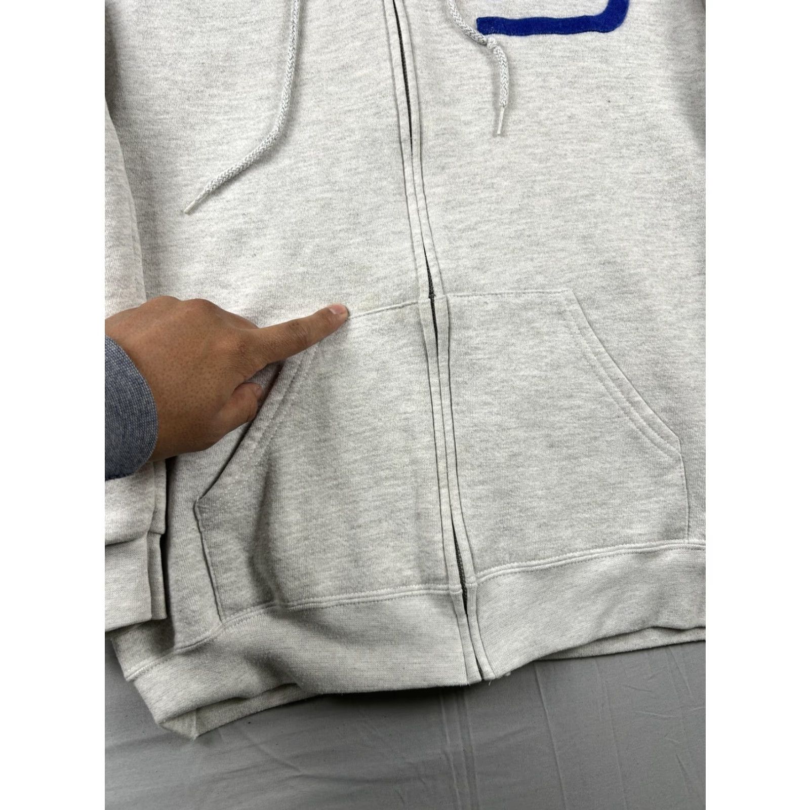 Ebbets Field Flannels VINTAGE Ebbets Field Flannels Hoodie Sweatshirt Giants Gray USA Mens Medium Size US M / EU 48-50 / 2 - 5 Thumbnail