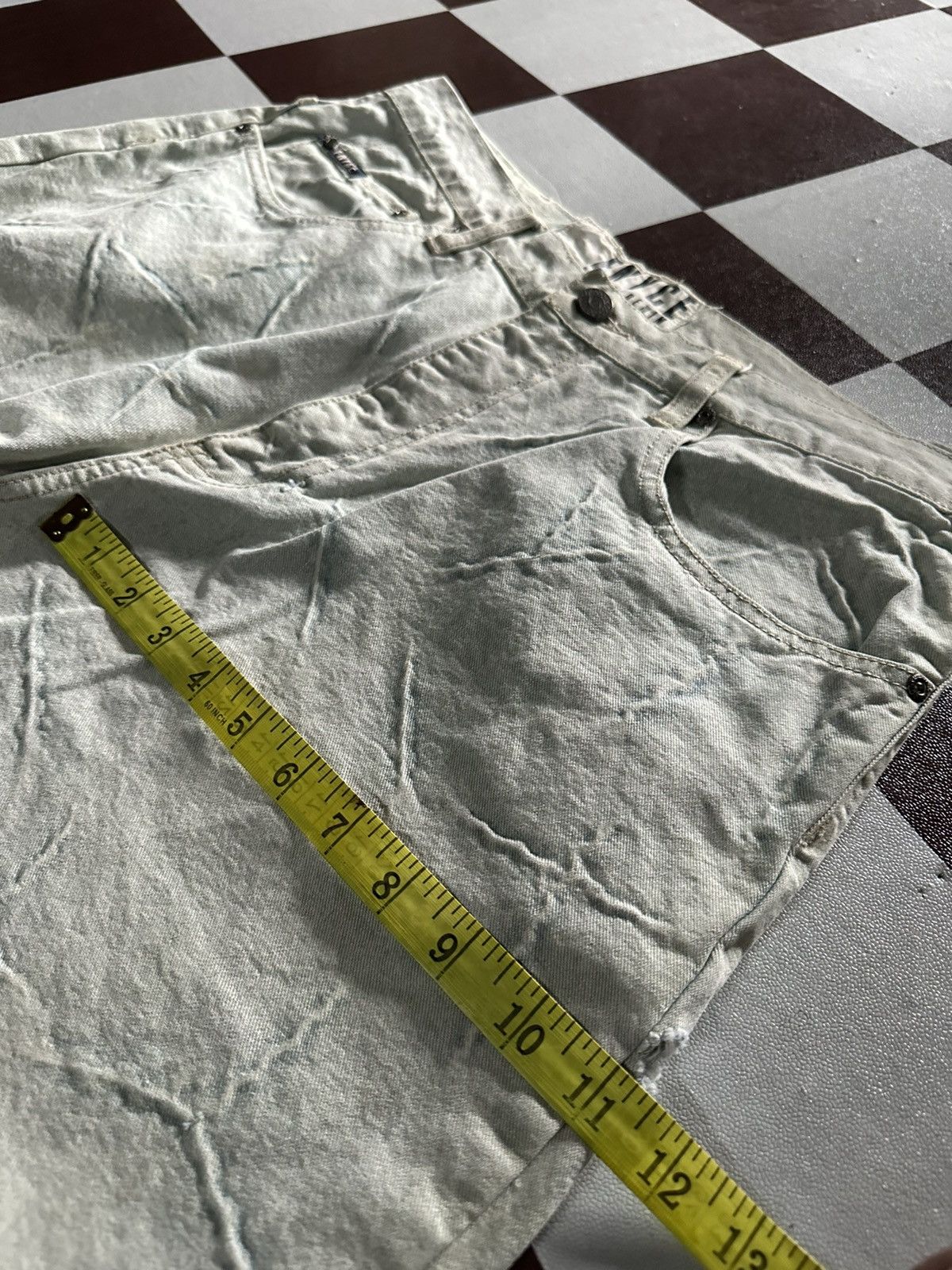 Issey Miyake Enyce thunder design denim jeans Size US 34 / EU 50 - 12 Thumbnail