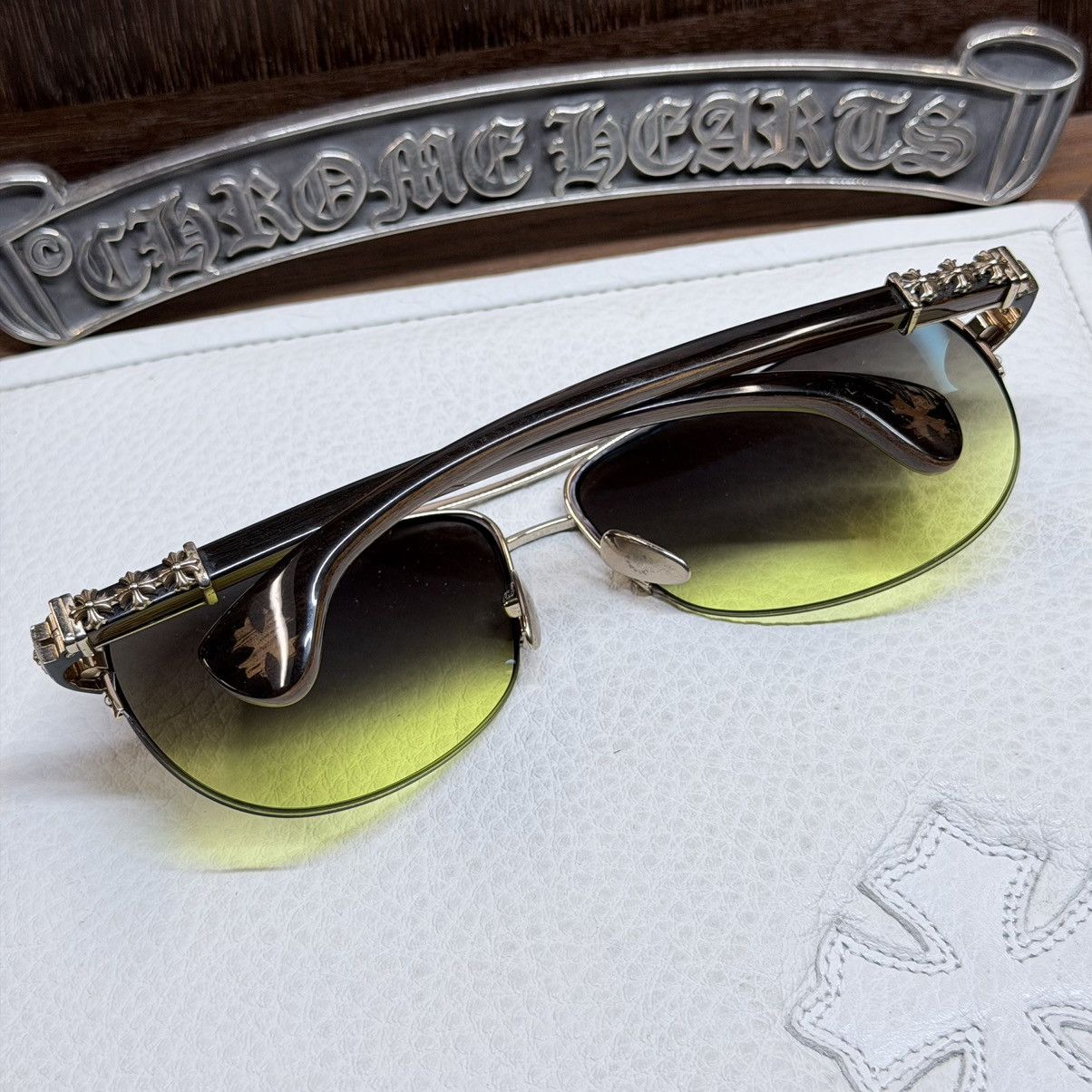 Chrome Hearts Chrome Hearts Grand Beast III Sunglasses Size ONE SIZE - 2 Thumbnail