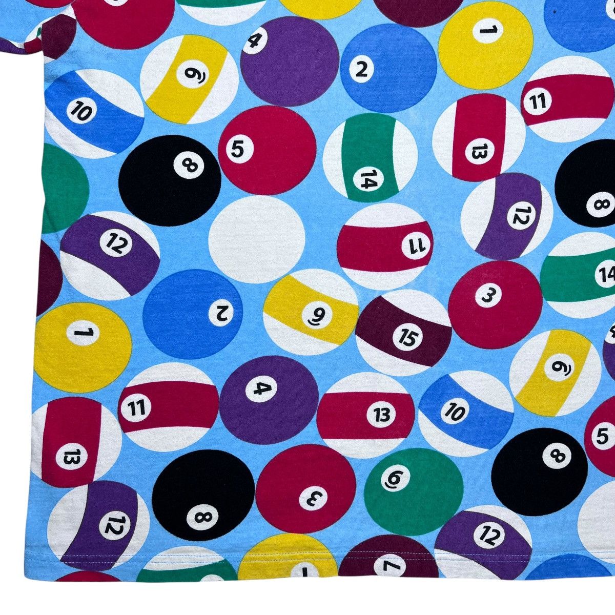 Vintage Vtg 2000s Billiards Pool Table All Over Print 3D Graphic Tee Size US XXL / EU 58 / 5 - 13 Thumbnail