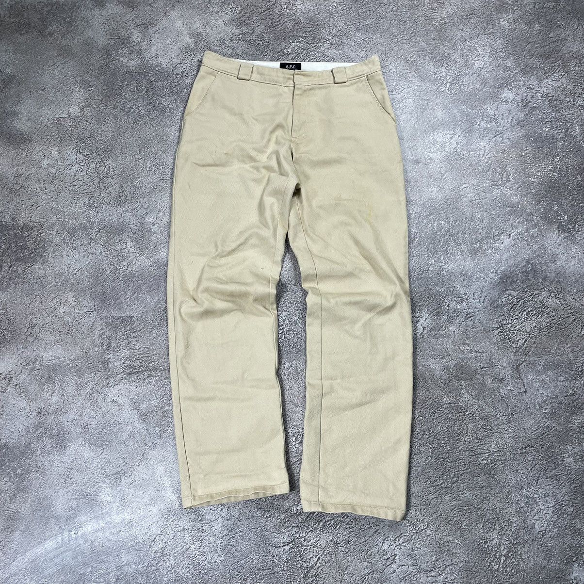 A.P.C. Vintage 90s APC Pants Paris Designer Casual Luxury Jeans Size US 30 / EU 46 - 2 Thumbnail