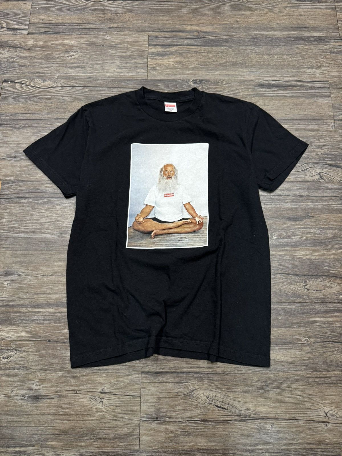 Supreme SUPREME FW21 RICK RUBIN BLACK TEE Size US M / EU 48-50 / 2 - 1 Thumbnail