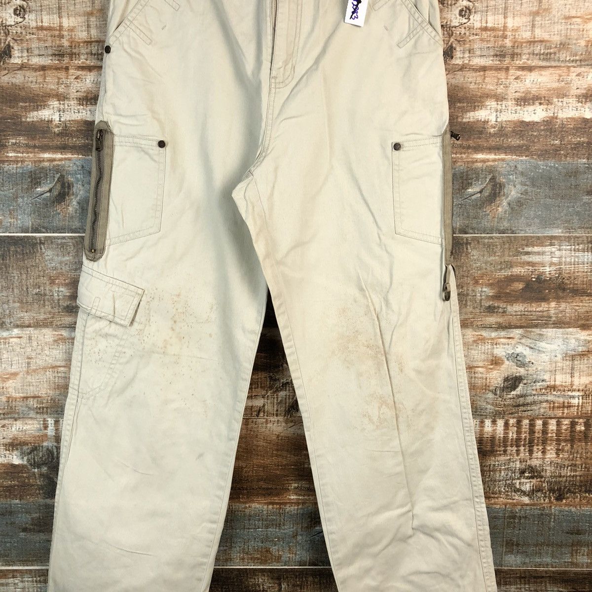 Japanese Brand × Vintage Underwood School White Casual Pants #A2383 Size 27" / US 4 / IT 40 - 5 Thumbnail