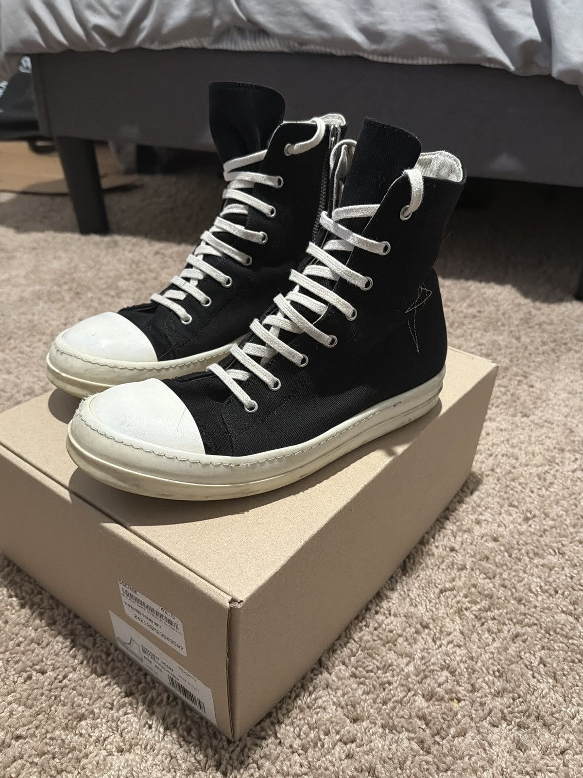 Rick Owens Rick Owens DRKSHDW Pentagram Ramones Size US 9.5 / EU 42-43 - 1 Thumbnail