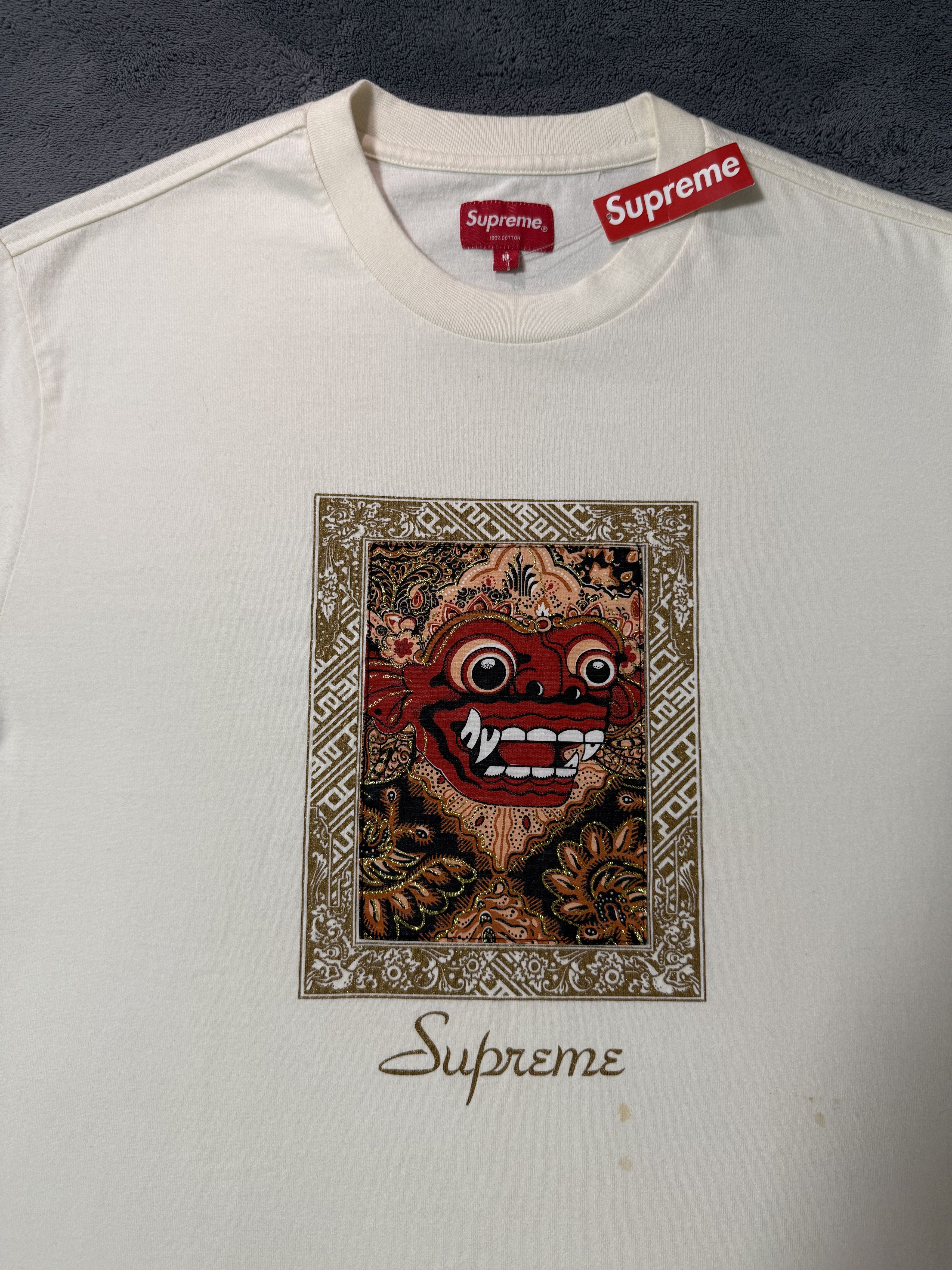 Supreme Supreme BARONG PATCH S/S (2021) – w/ Tag – Minor Stains Size US M / EU 48-50 / 2 - 1 Thumbnail