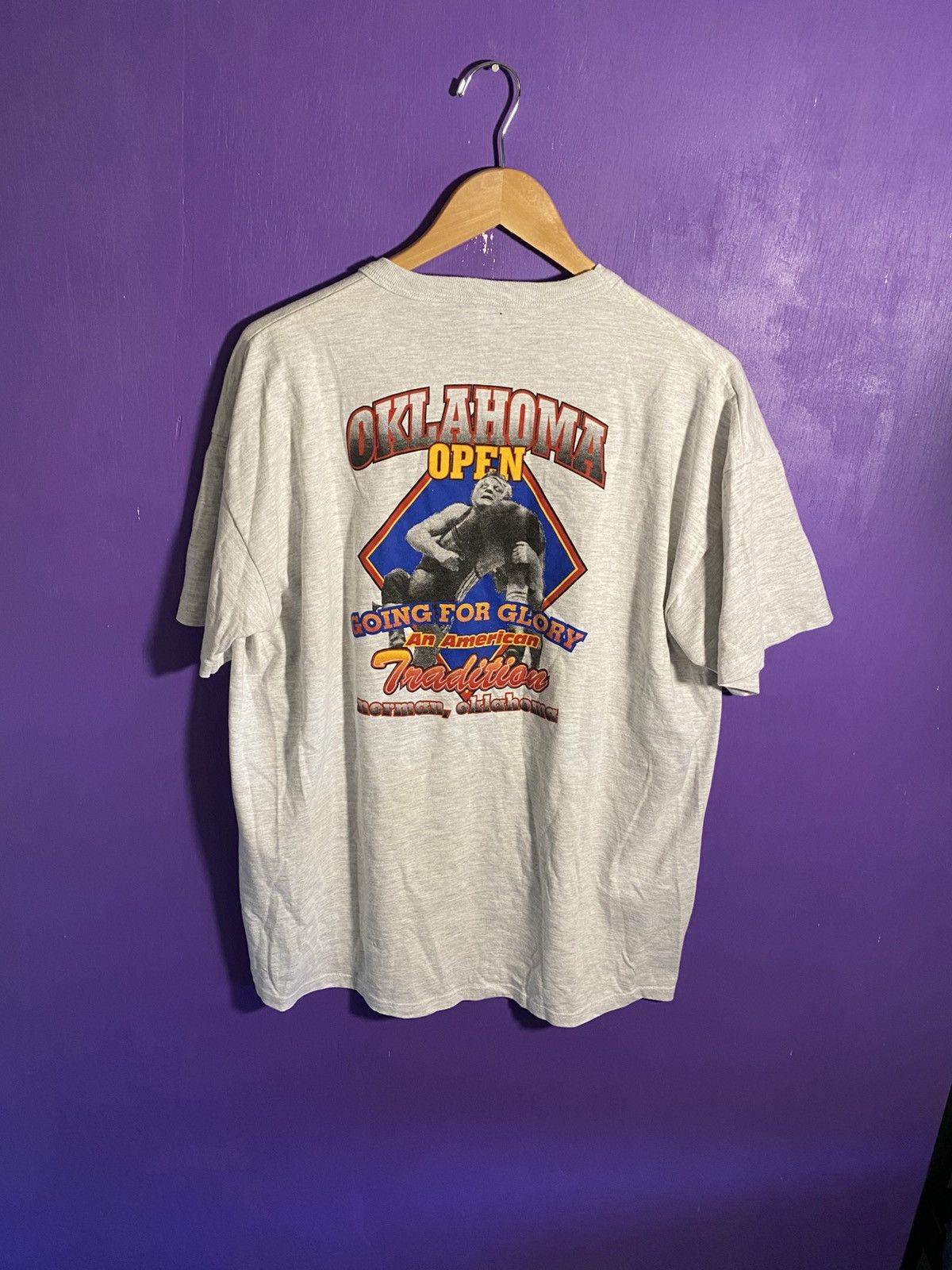 Other Vintage 90s Oklahoma Sooners wrestling tee Size US L / EU 52-54 / 3 - 2 Thumbnail