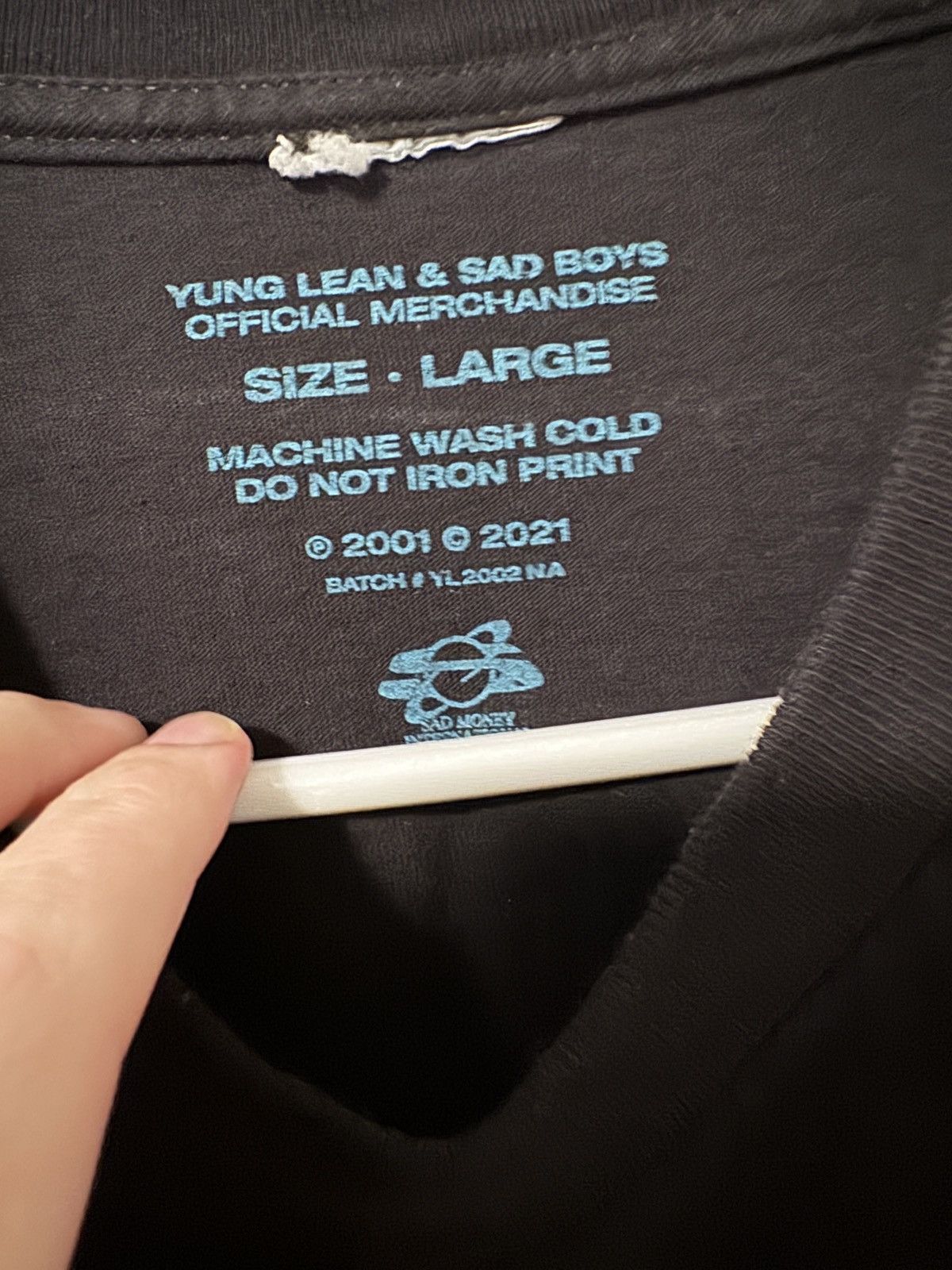 Yung Lean Yung Lean Face T-Shirt Size US L / EU 52-54 / 3 - 3 Thumbnail