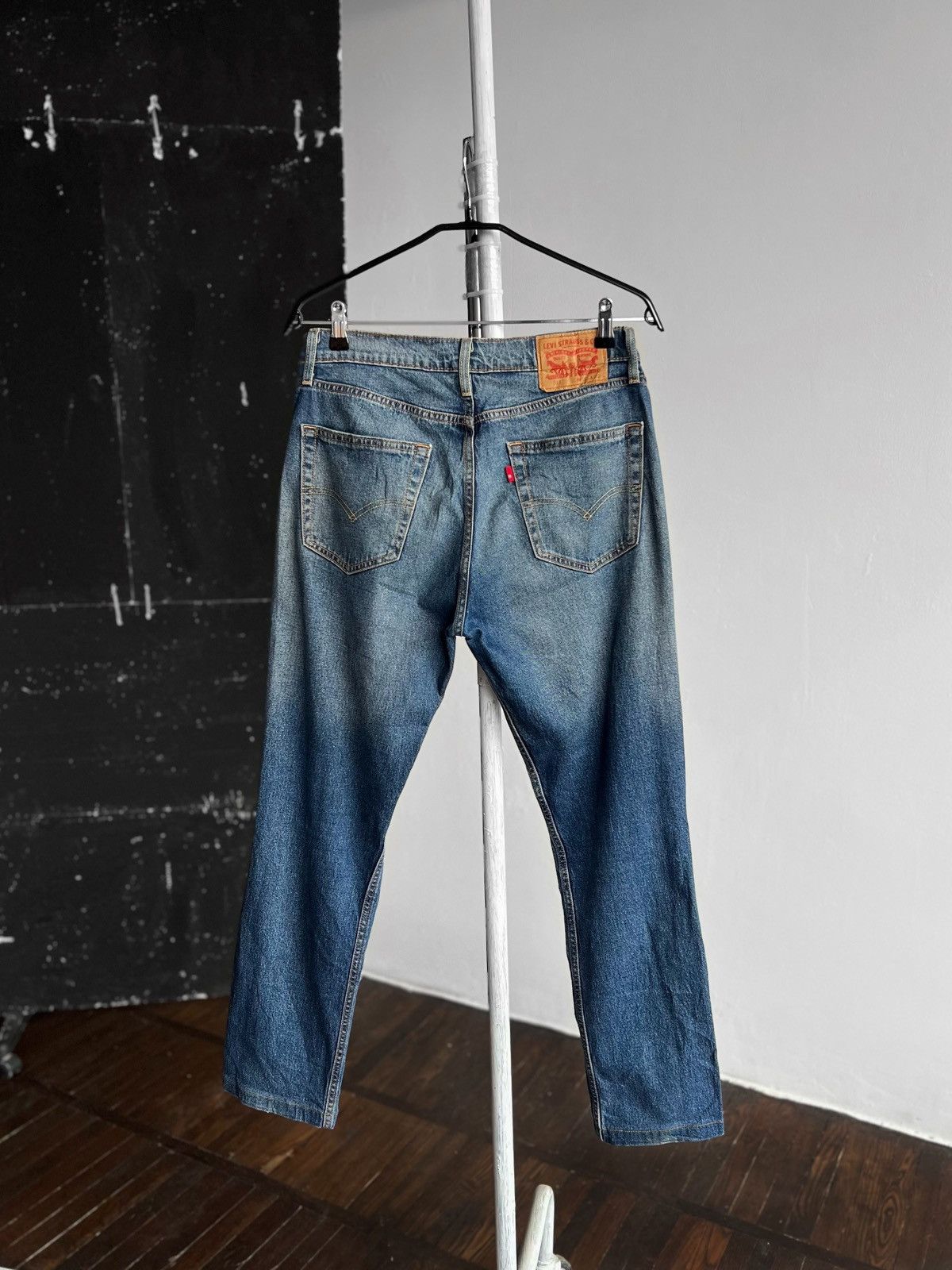 Designer × Levi's Levis 511 Mens Blue Straight Fit Denim Jeans Zipper Closure Size US 32 / EU 48 - 1 Thumbnail