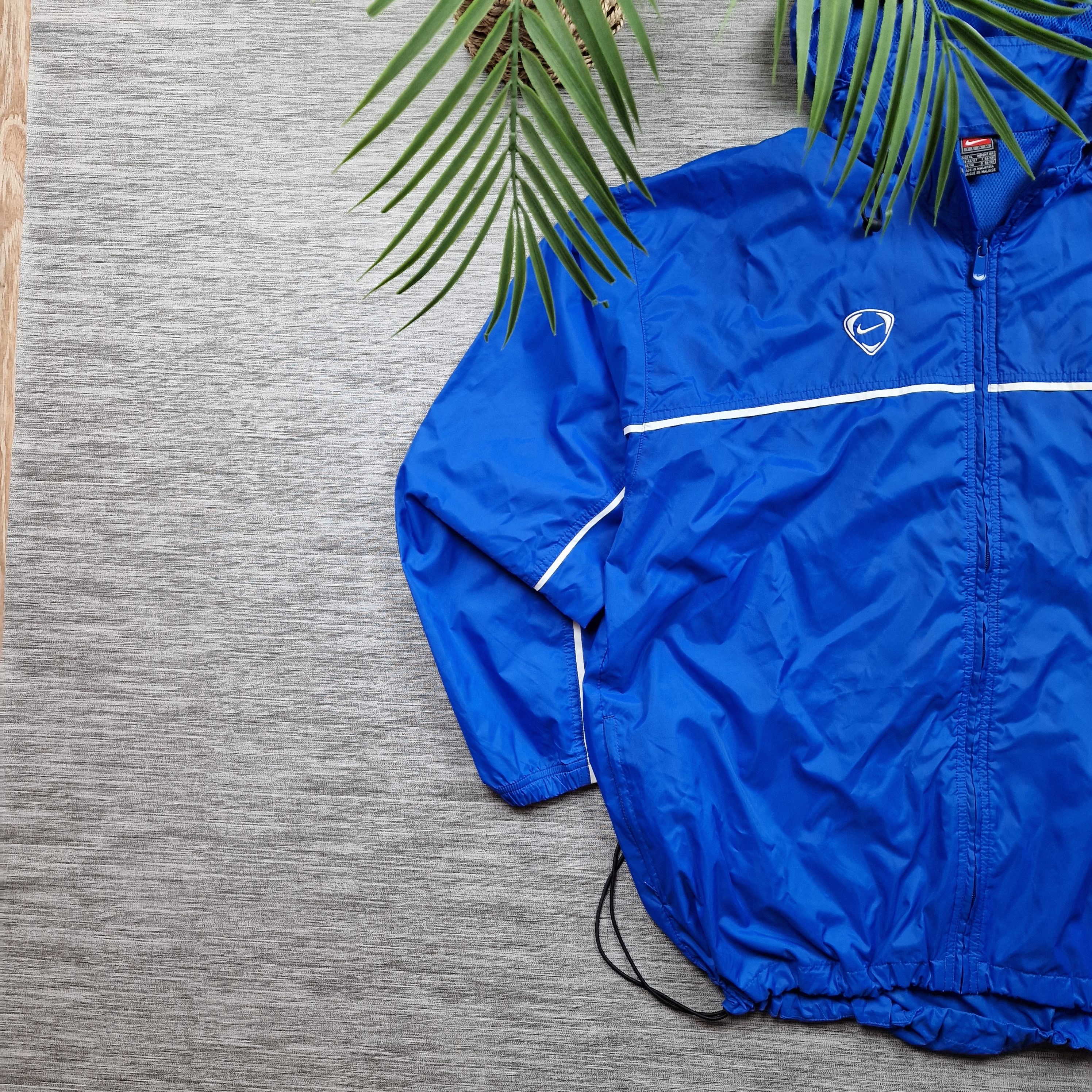 Nike × Vintage 90s Nike Vintage Y2K Track Jacket Size US XL / EU 56 / 4 - 2 Thumbnail