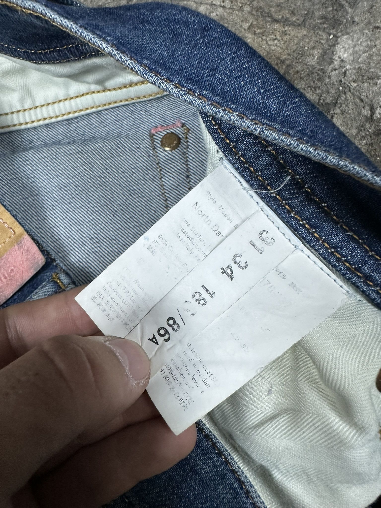 Acne Studios Acne Studios Bla Konst Faded Washed Slim Skinny Jeans Size US 31 - 8 Thumbnail