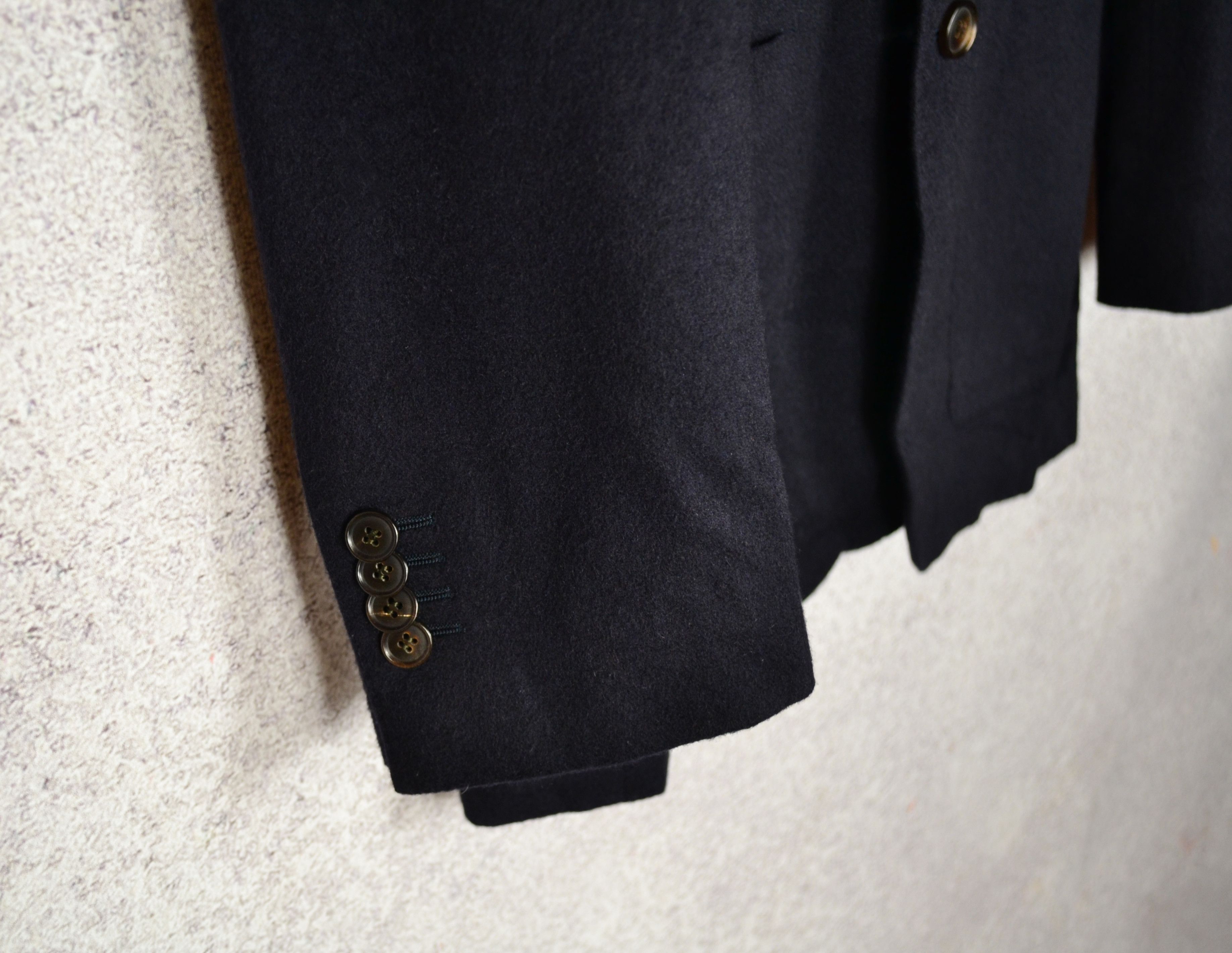 Suitsupply SUITSUPPLY HAVANA HL 100% PURE CASHMERE Dark Blue Blazer Size 44S - 6 Thumbnail