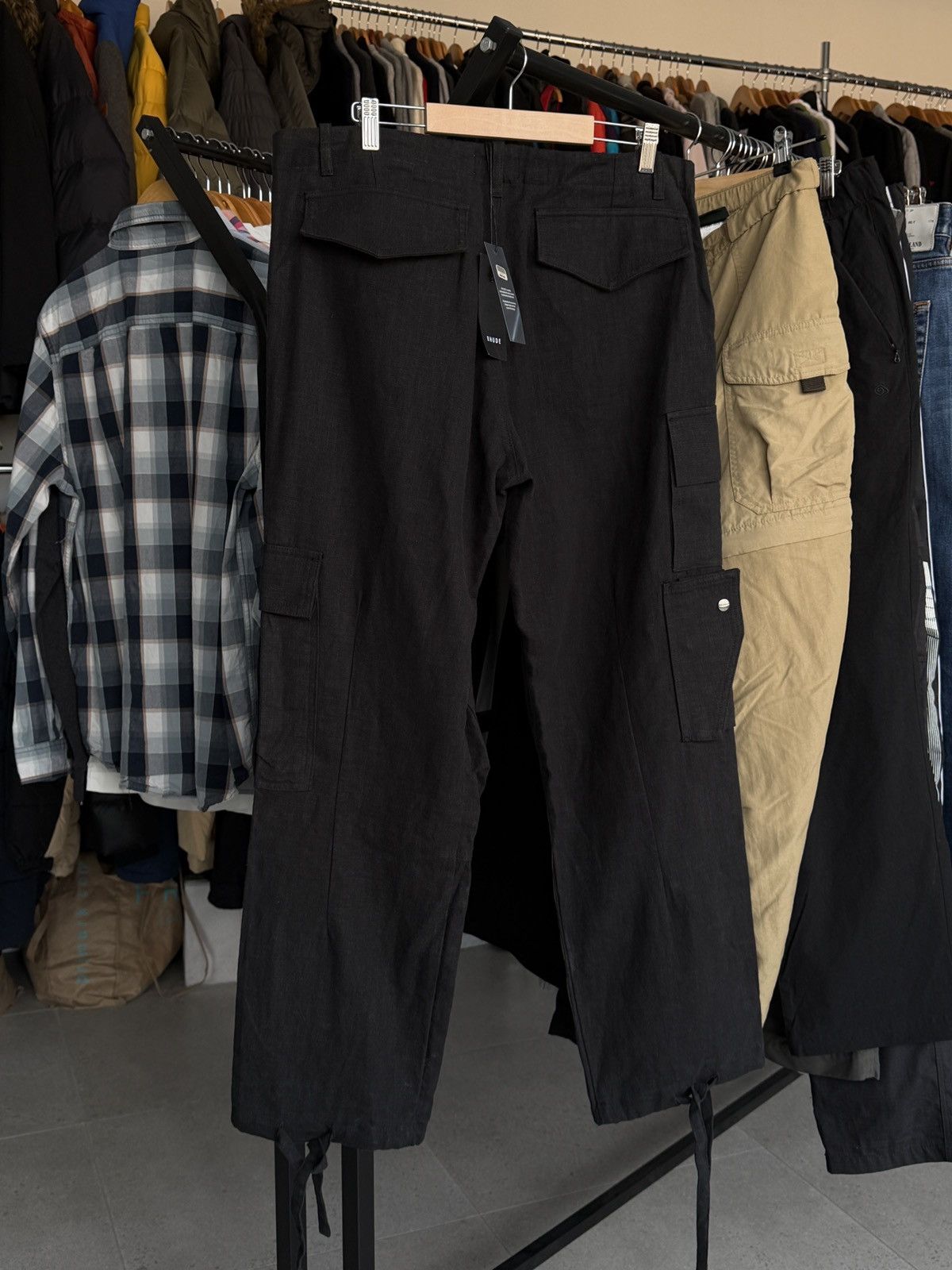 Rhude Rhude linen multipocket cargo pants size XL Size US 36 / EU 52 - 11 Thumbnail
