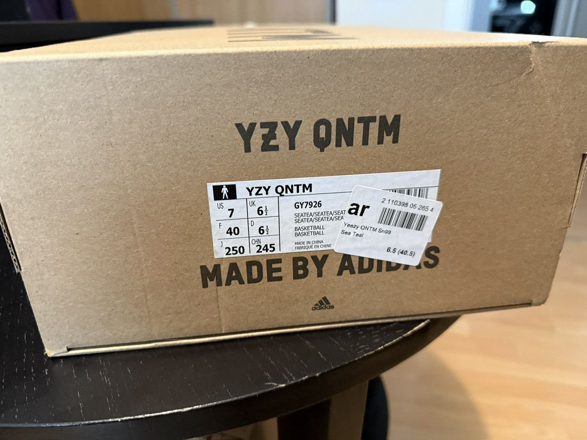 Yeezy adidas Yeezy QNTM Sea Teal Size US 7 / EU 40 - 11 Thumbnail