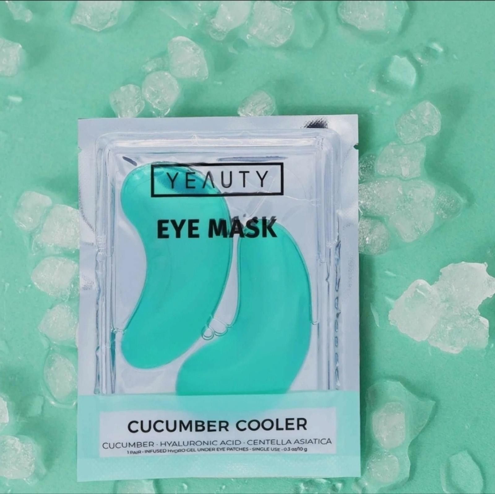Designer Yeauty Cucumber Cooler Eye Pad Mask 1 set Size ONE SIZE - 7 Thumbnail