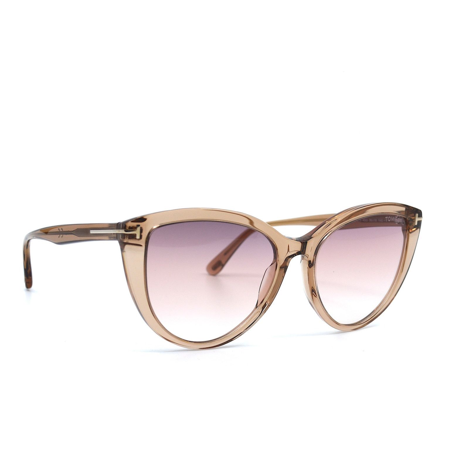 Tom Ford TOM FORD ISABELLA-0 TF915 45G PEACH PINK GRADIENT SUNGLASSES Size ONE SIZE - 1 Thumbnail