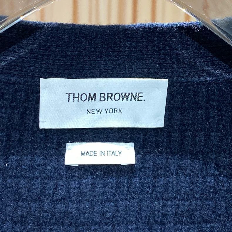 Thom Browne Thom Browne Wool knit cardigan Size US L / EU 52-54 / 3 - 3 Thumbnail