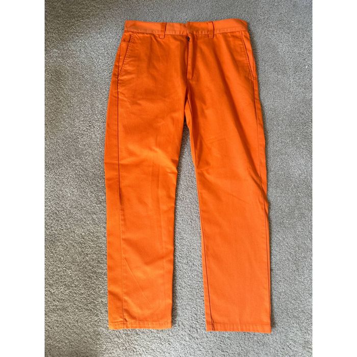 Supreme Supreme Orange Work Pant - 32 | Grailed