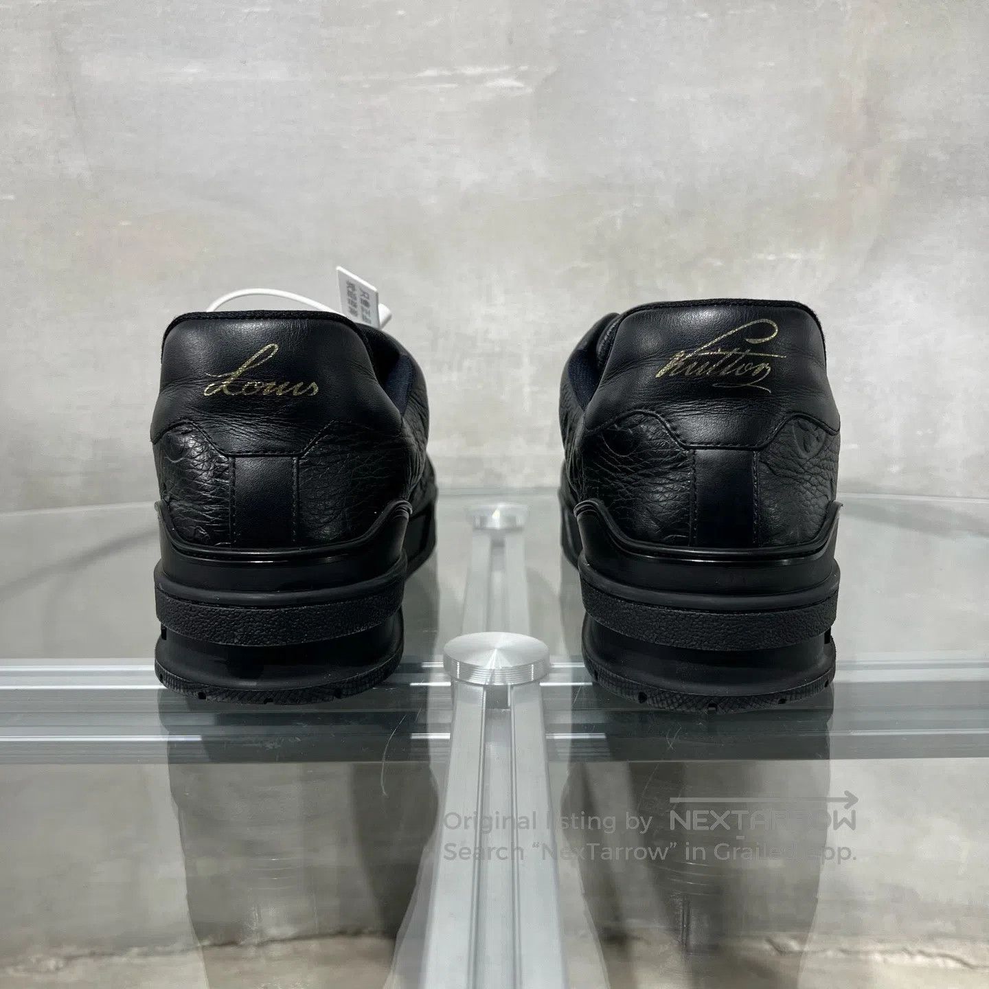 Louis Vuitton Louis Vuitton Trainer Black Knight shoes Size US 9 / EU 42 - 6 Thumbnail