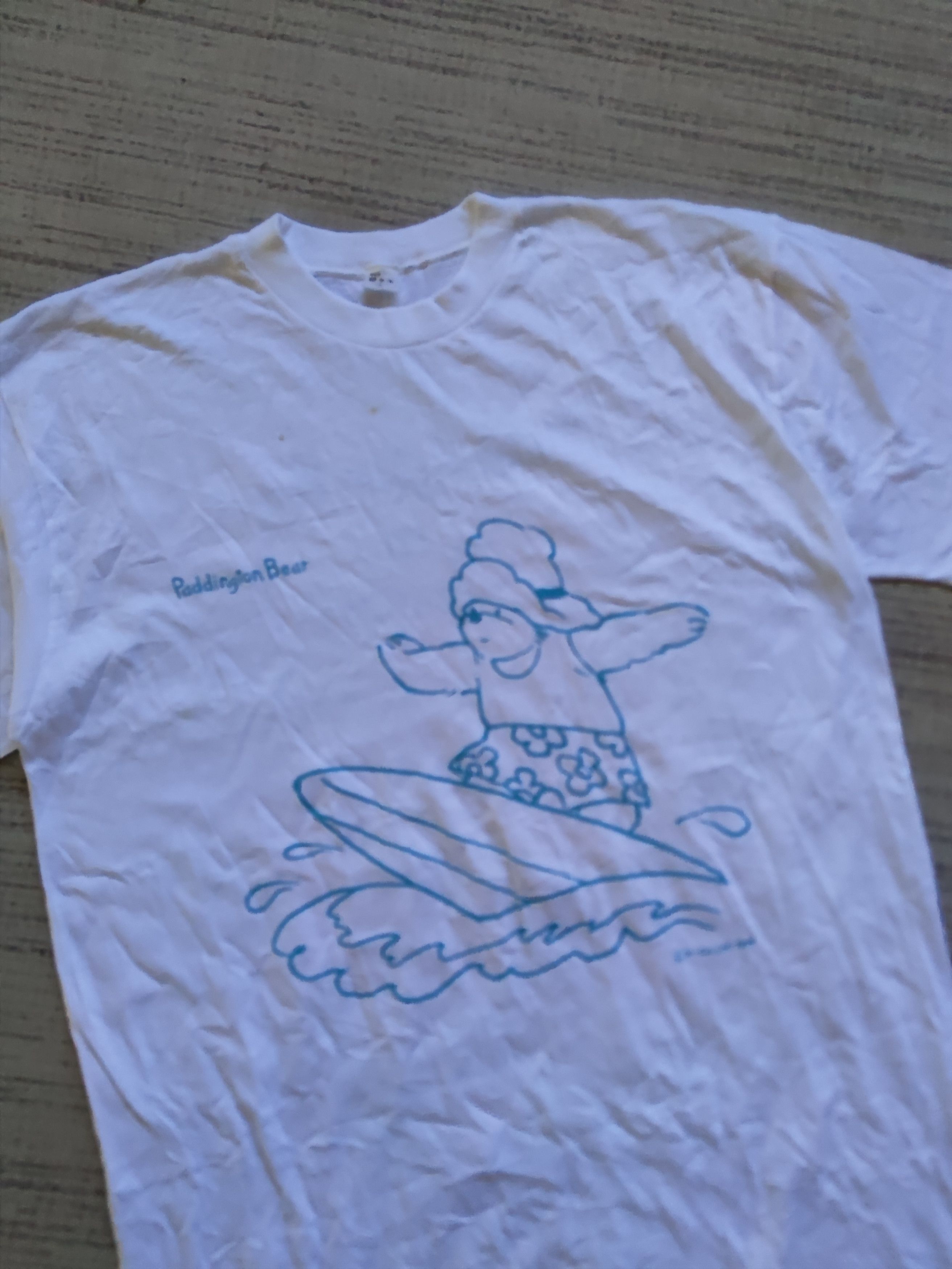 Vintage Vintage 1996 Paddington Bear in Summer T Shirt Size US M / EU 48-50 / 2 - 7 Thumbnail