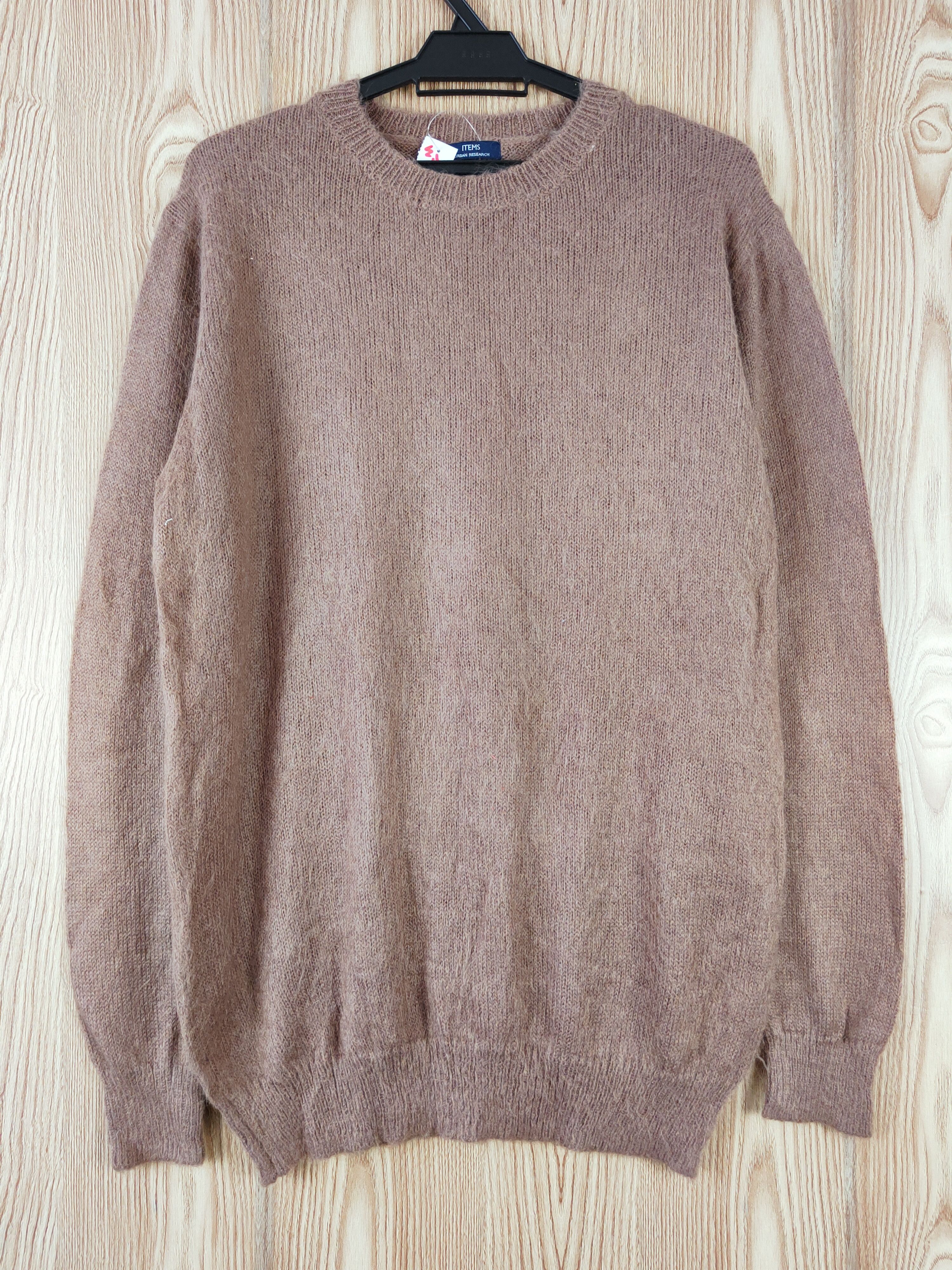 Japanese Brand × Vintage Urban Research Dark Brown Knitwear Sweatshirts #W752 Size US L / EU 52-54 / 3 - 1 Thumbnail