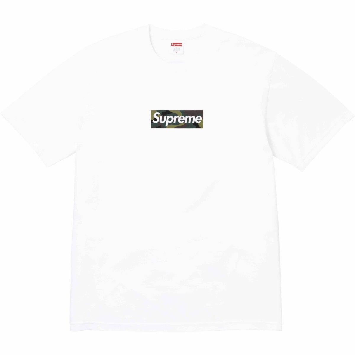 image of Supreme Box Logo Tee (Fw23) in White, Men's (Size Small)