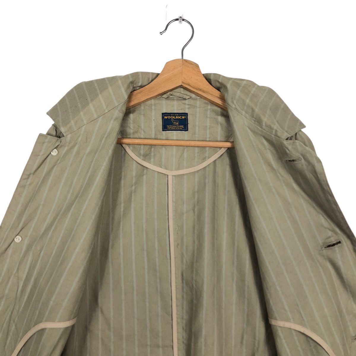 Woolrich Woolen Mills 🔥90’s Vintage Hikory Chore Jacket Woolrich Issey Miyake Size US M / EU 48-50 / 2 - 11 Thumbnail