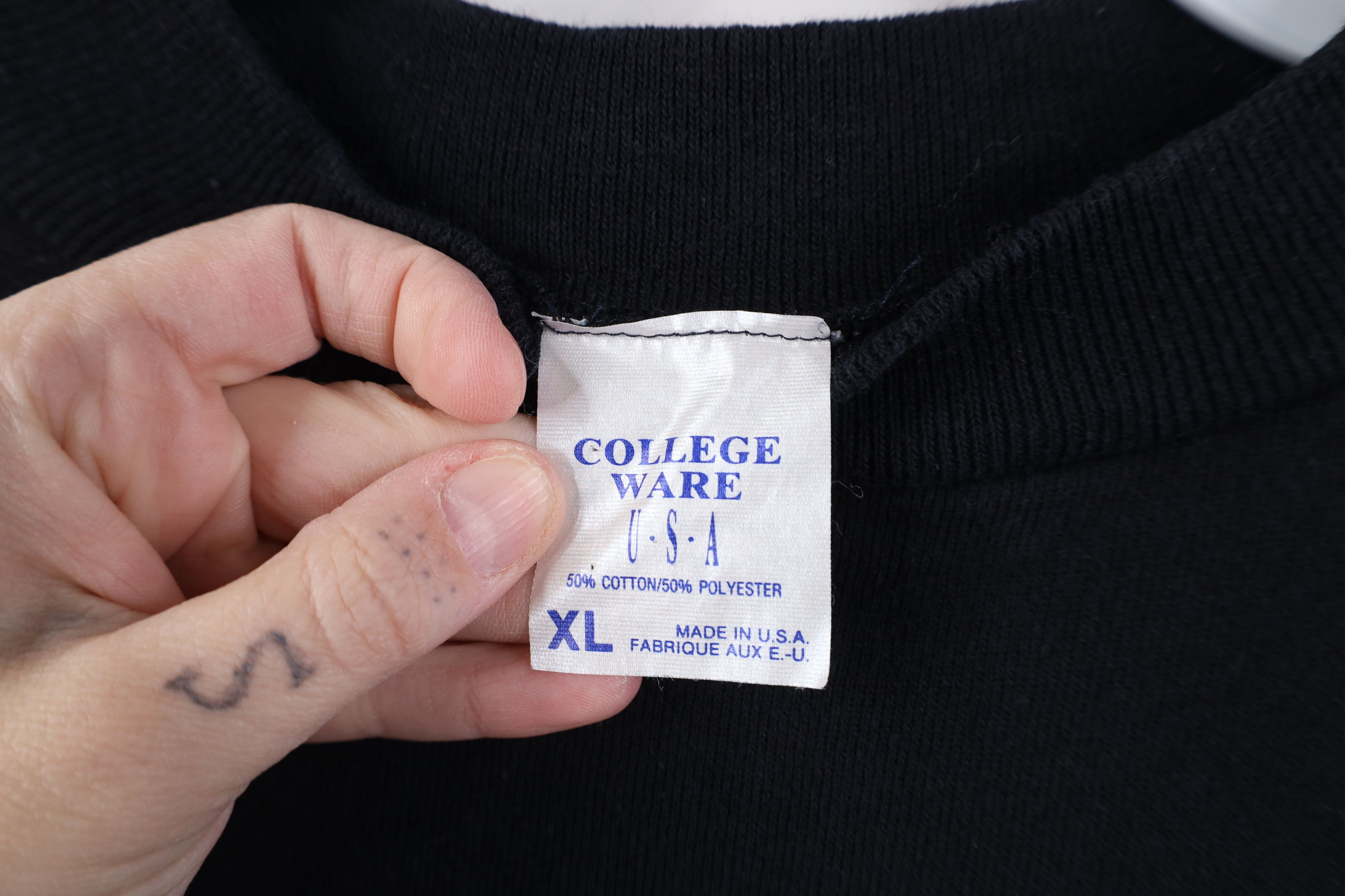 Vintage Vintage 90s Streetwear Nature Deer Buck Crewneck Sweatshirt Size XL / US 12-14 / IT 48-50 - 9 Thumbnail