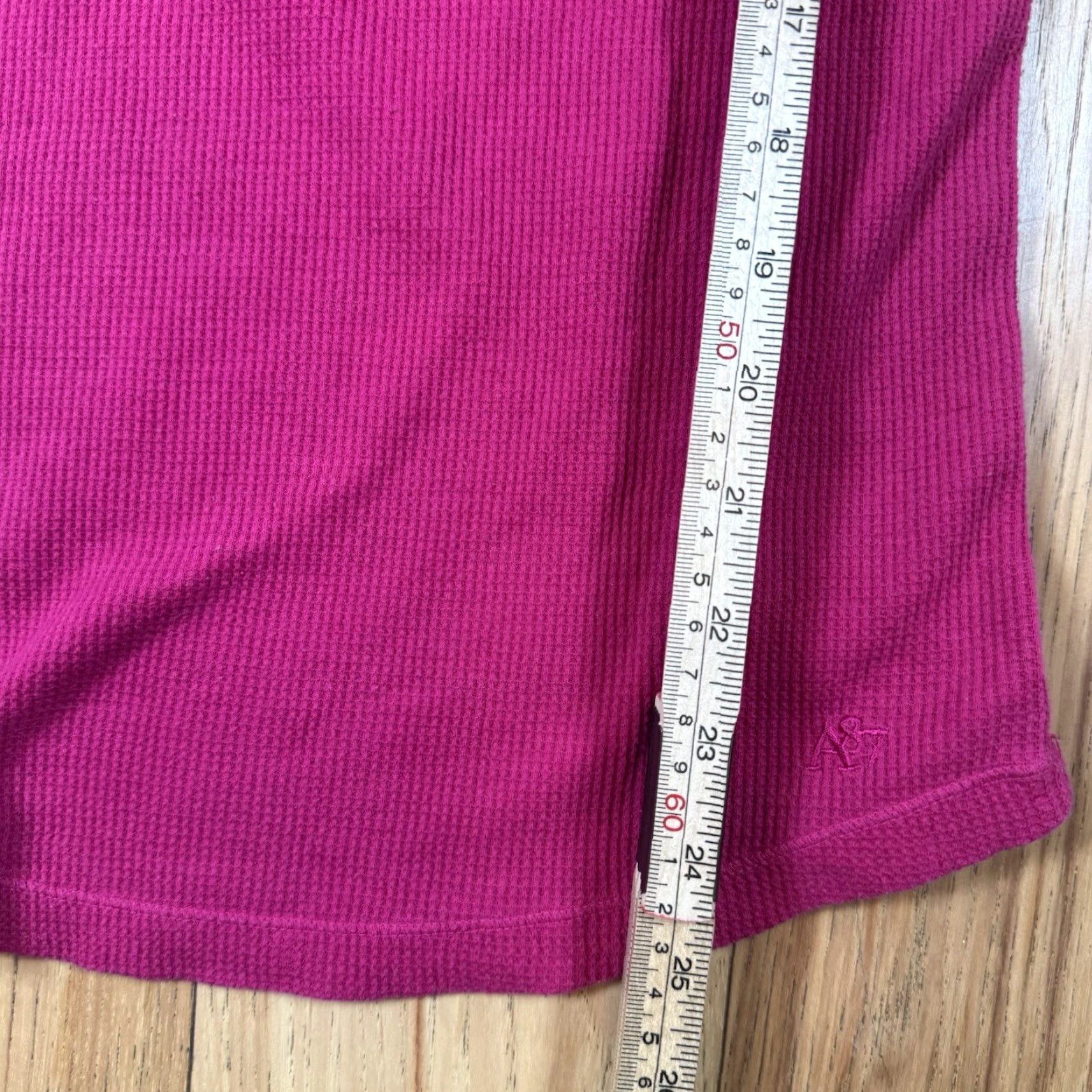 Vintage VTG Aeropostale Long Sleeve T-Shirt Women’s Large Pink Stretch 1/2 Button Size L / US 10 / IT 46 - 8 Thumbnail