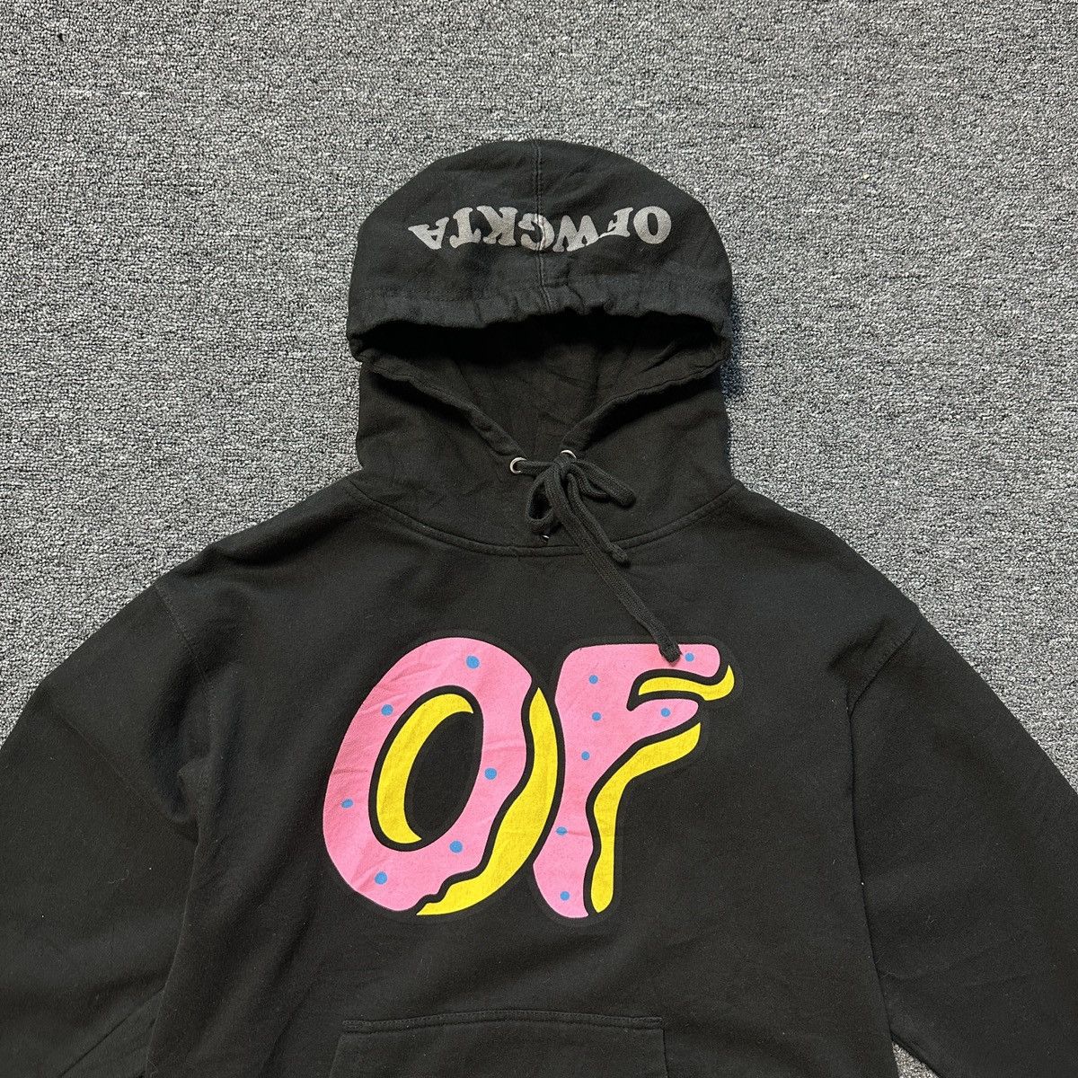 Odd Future × Tyler The Creator OFWGKTA Donut Logo Hoodie Size US M / EU 48-50 / 2 - 3 Thumbnail