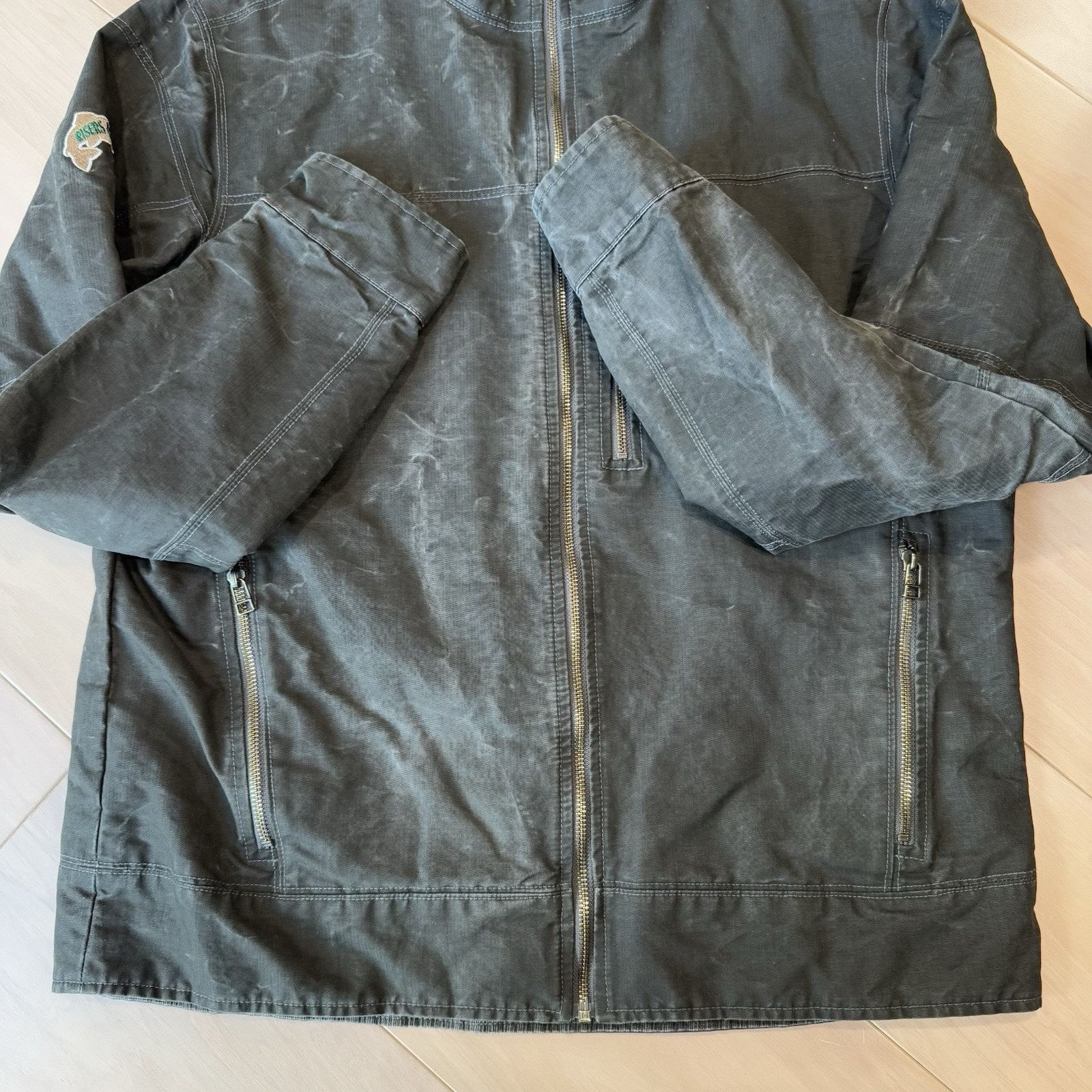 Kuhl Kuhl Burr Jacket Large Green Full Zip Heavy Canvas Outerwear Size US L / EU 52-54 / 3 - 6 Thumbnail
