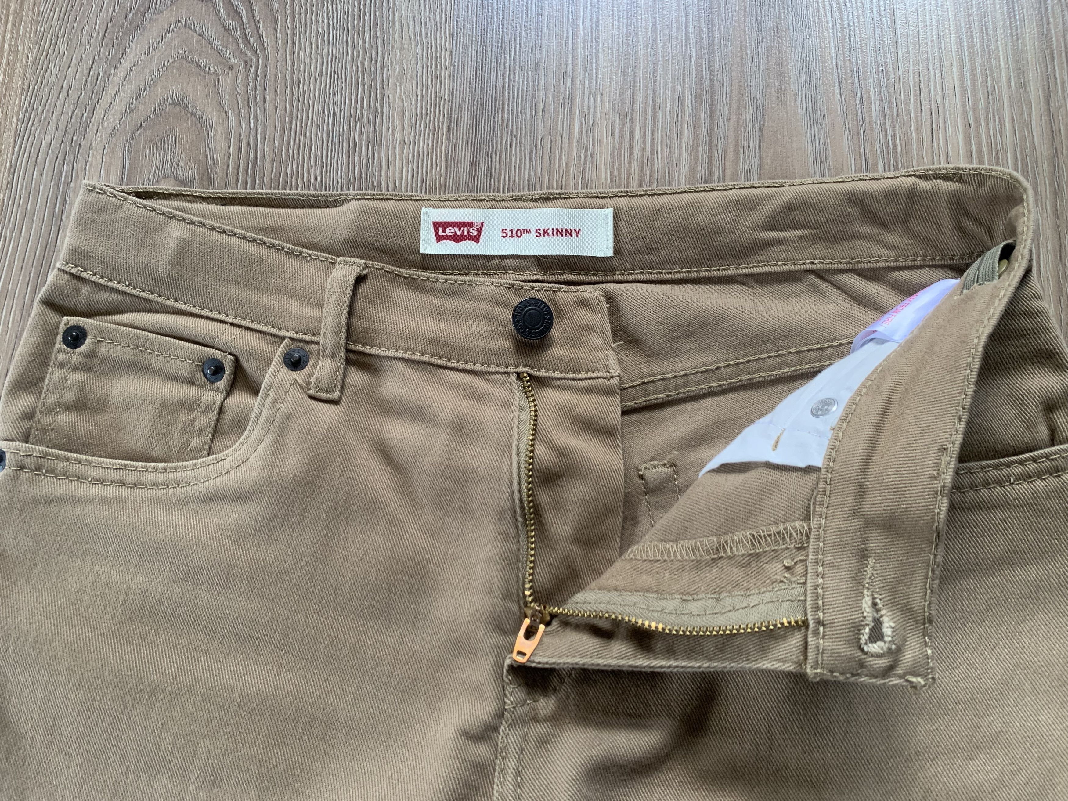 Levi's Youth Levis 510 Skinny Beige Stretch Jeans Size US 26 / EU 42 - 6 Thumbnail