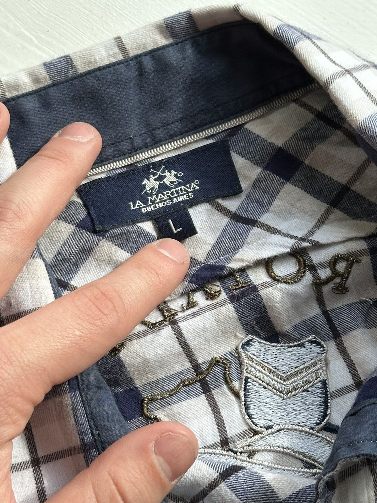 La Martina × Vintage La Martina Shirt Long Sleeve Polo Cup Y2K Size M Size US L / EU 52-54 / 3 - 7 Thumbnail