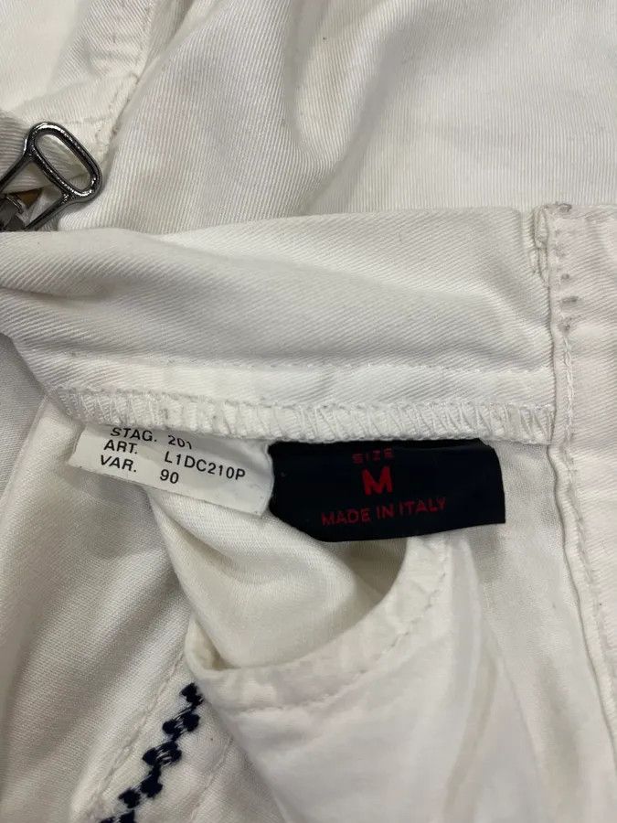 Roberto Cavalli × Vintage FW2000 Roberto Cavalli White & Navy Signature Pants Size US 31 - 7 Thumbnail