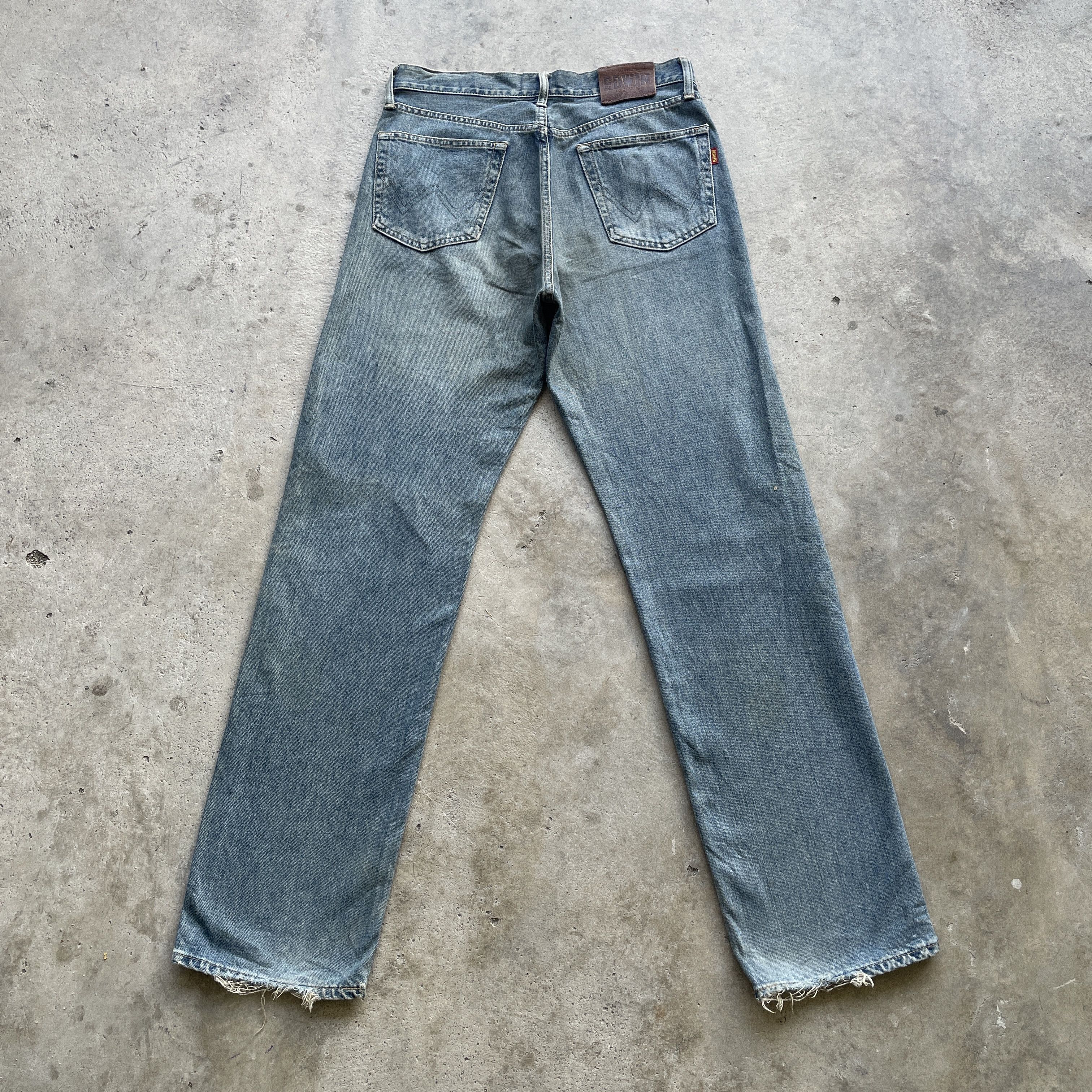 Edwin Vintage Edwin 604 Us Classic Faded Jeans Distressed Pants Size US 32 / EU 48 - 11 Thumbnail