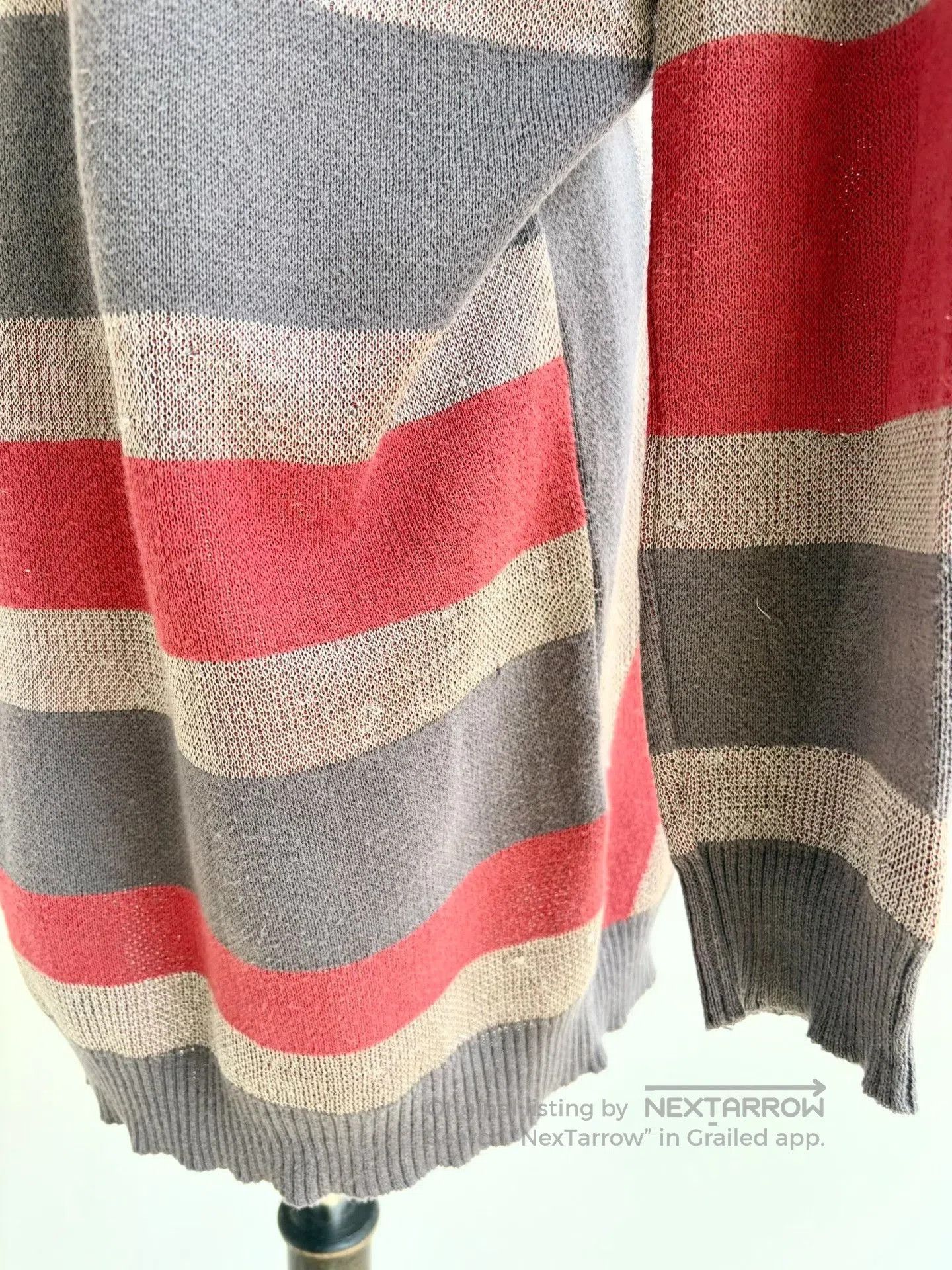 Vivienne Westwood Vivienne Westwood Gray Red Bow Knit. Size M / US 6-8 / IT 42-44 - 3 Thumbnail